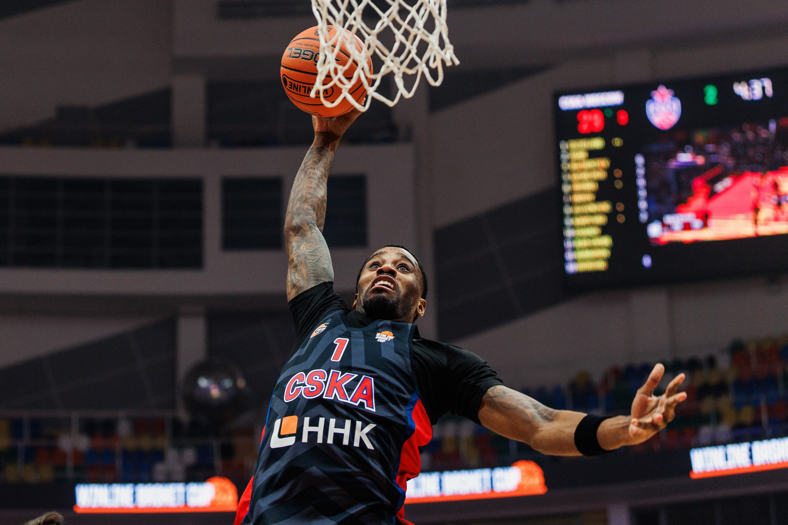 Winline Basket Cup CSKA — Lokomotiv-Luban. Photographer Danil Aykin