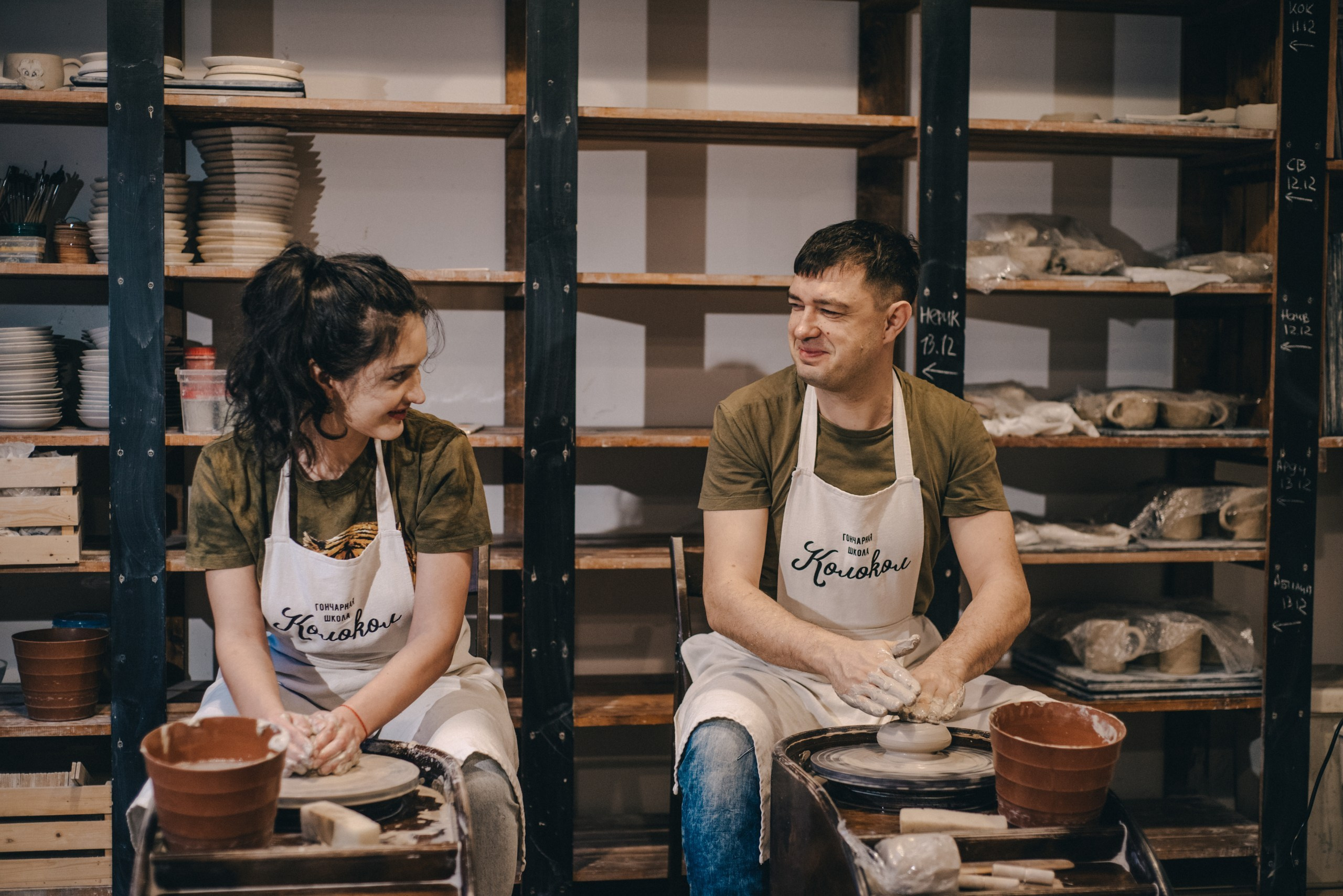 Свидание в гончарной мастерской. Свадебный фотограф Ижевск/Сарапул Анастасия Бель