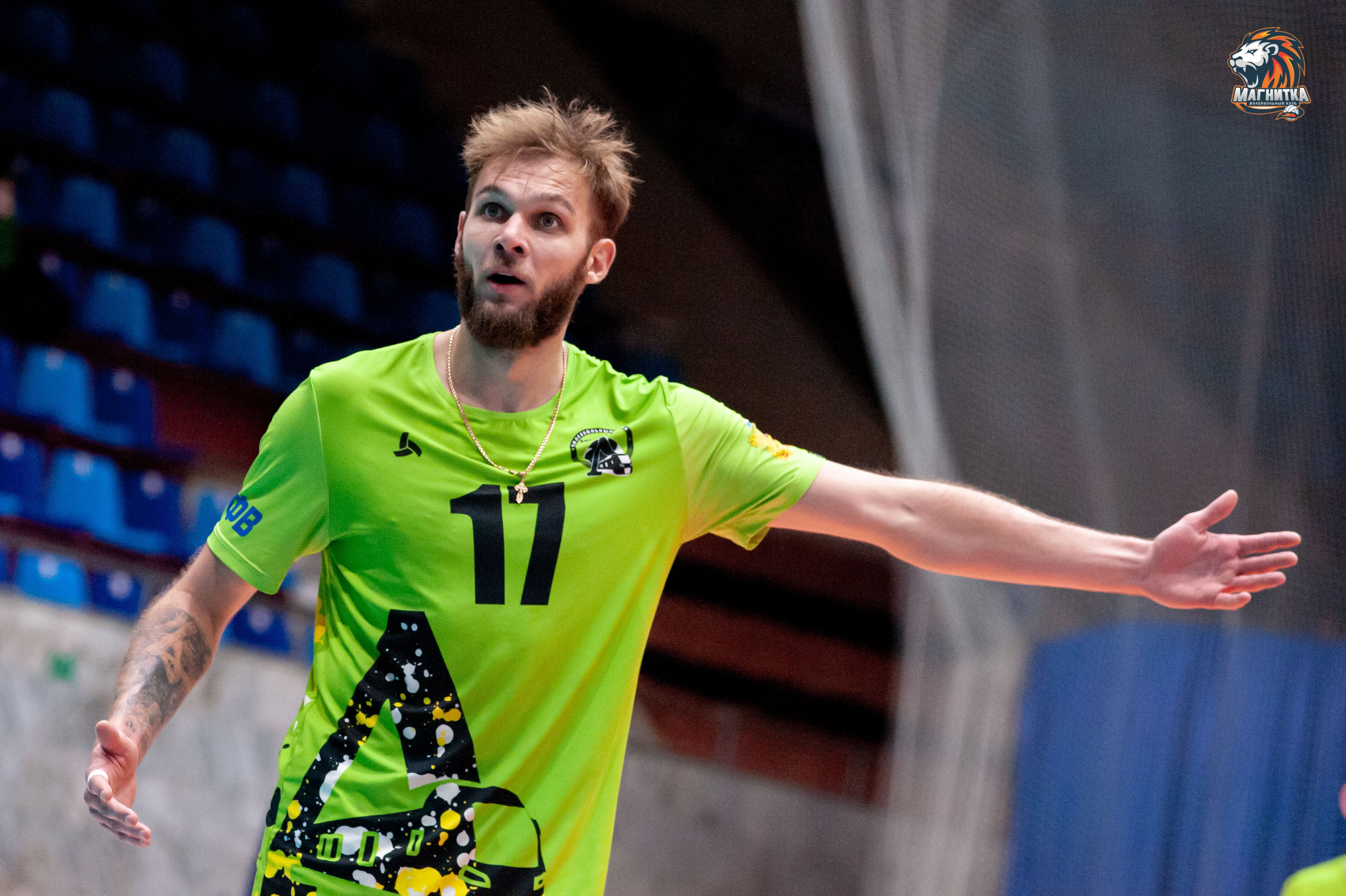 Чемпионат России по волейболу. Высшая лига А. Магнитка — Локомотив-Изумруд. Фотограф Магнитогорск Данил Семенов