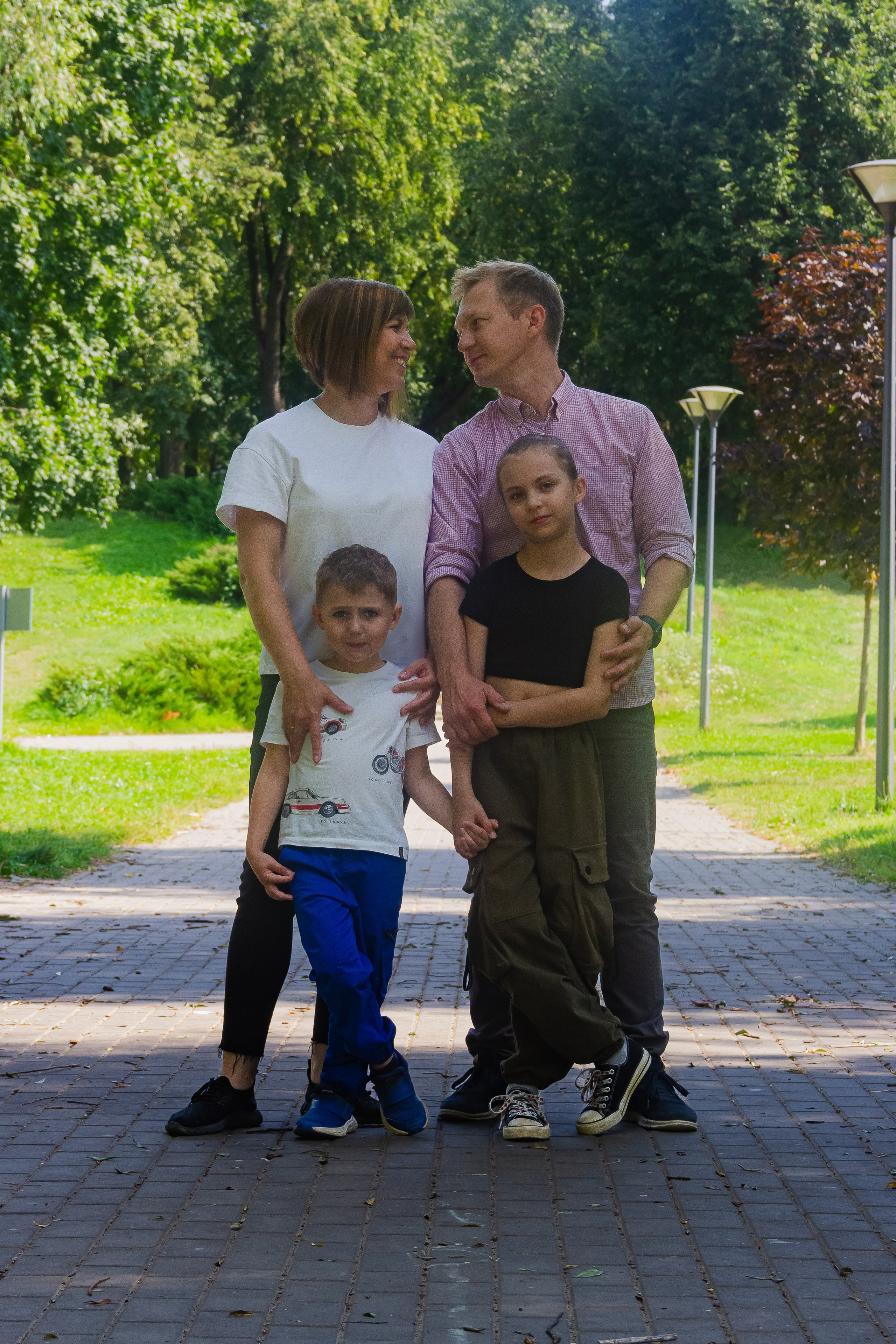 Семейная прогулка по Пскову. Фотограф Елена Зиновьева