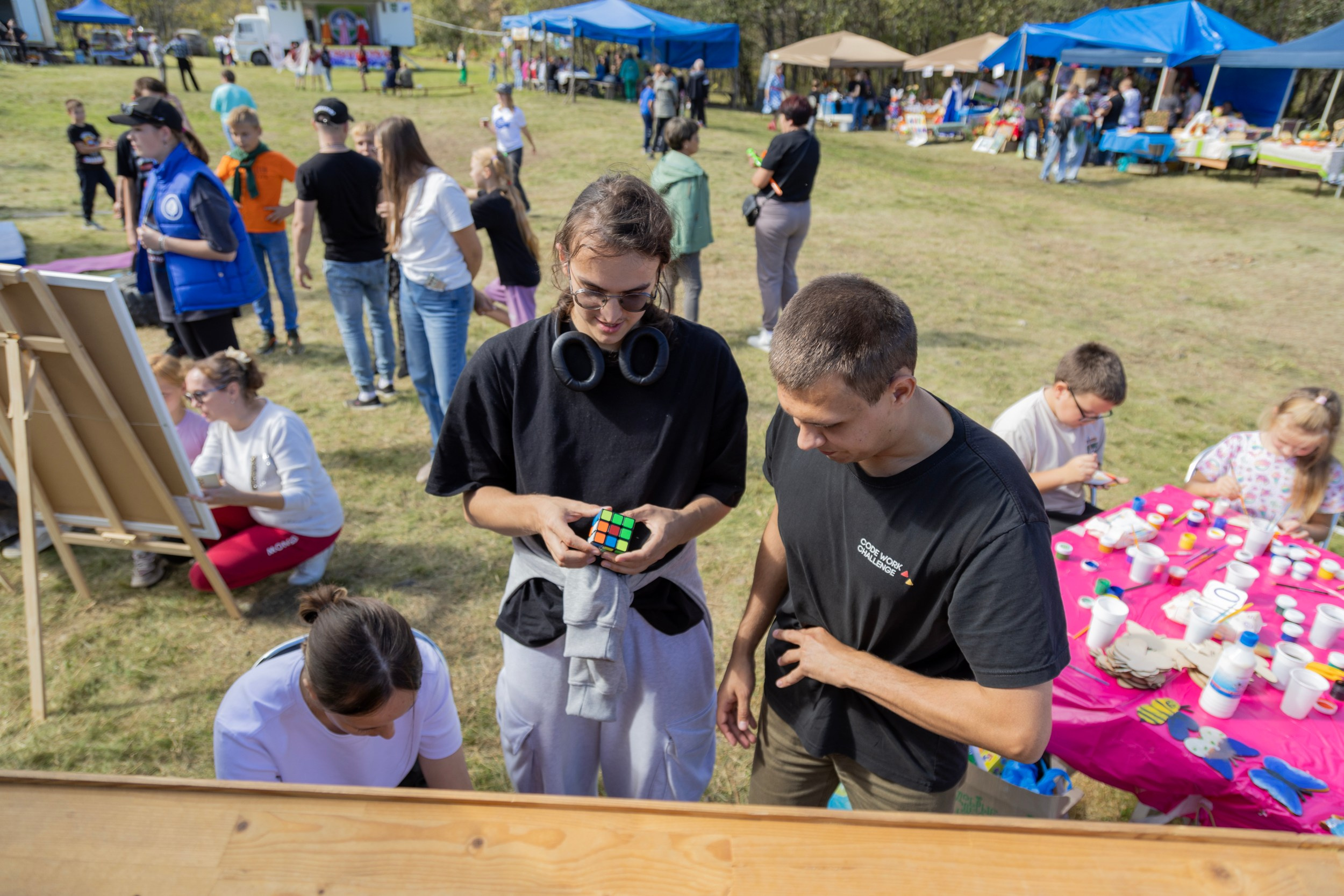 Фестиваль «Большой пикник», репортаж для ASAP Speedcubing. Репортажный и портретный фотограф в Владивостоке