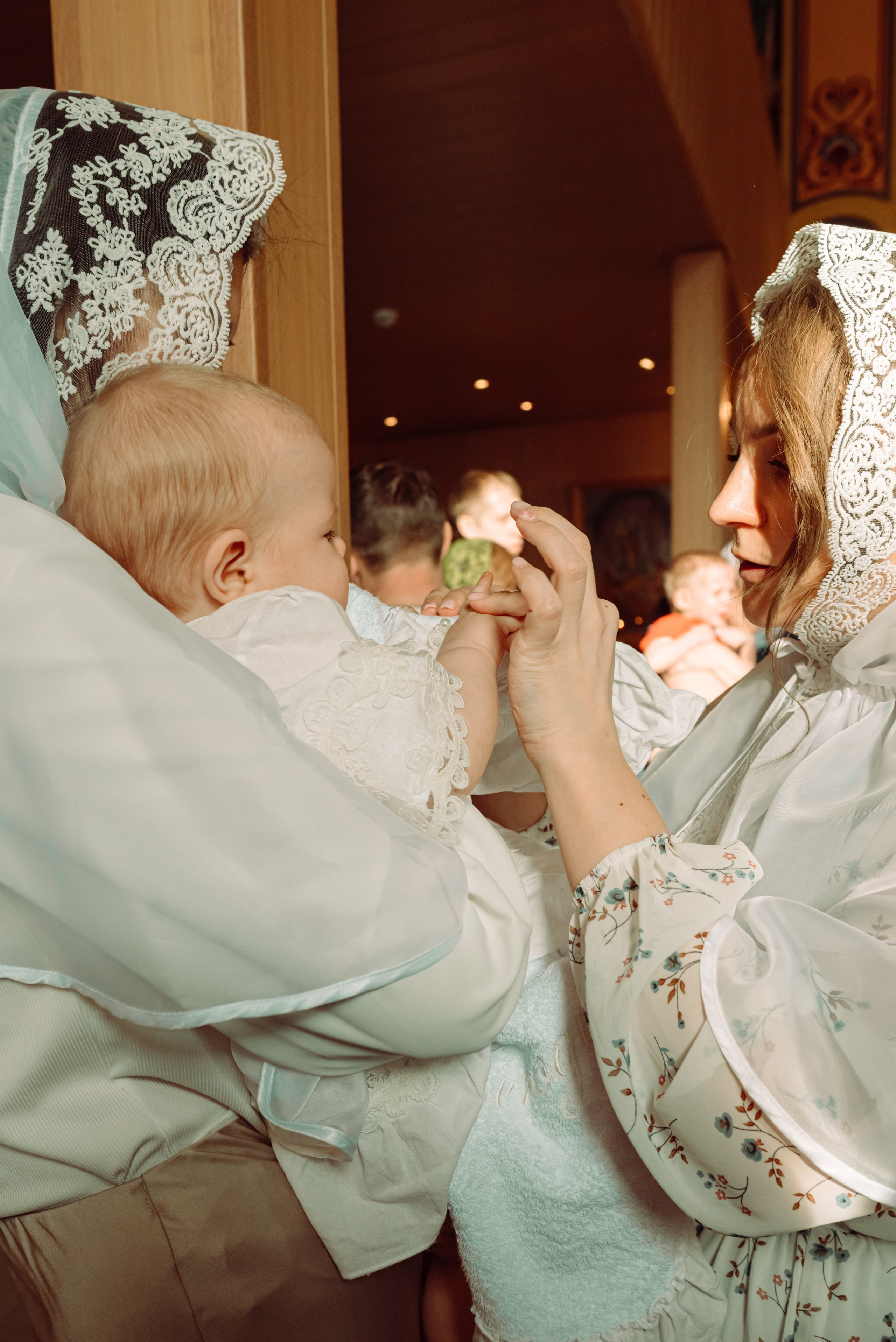 Крещение Амелии. Фотограф новорожденных в Норильске Виктория Шагалиева