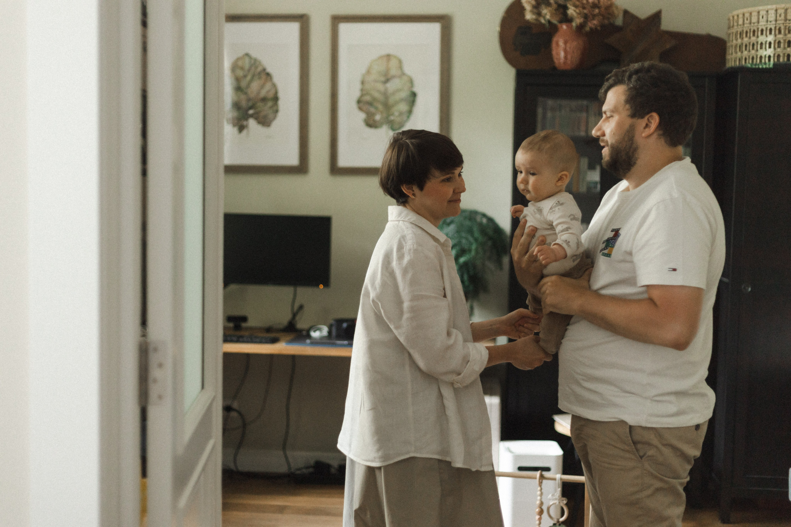 Женя, Оля и Кирилл. Семейный фотограф в Москве