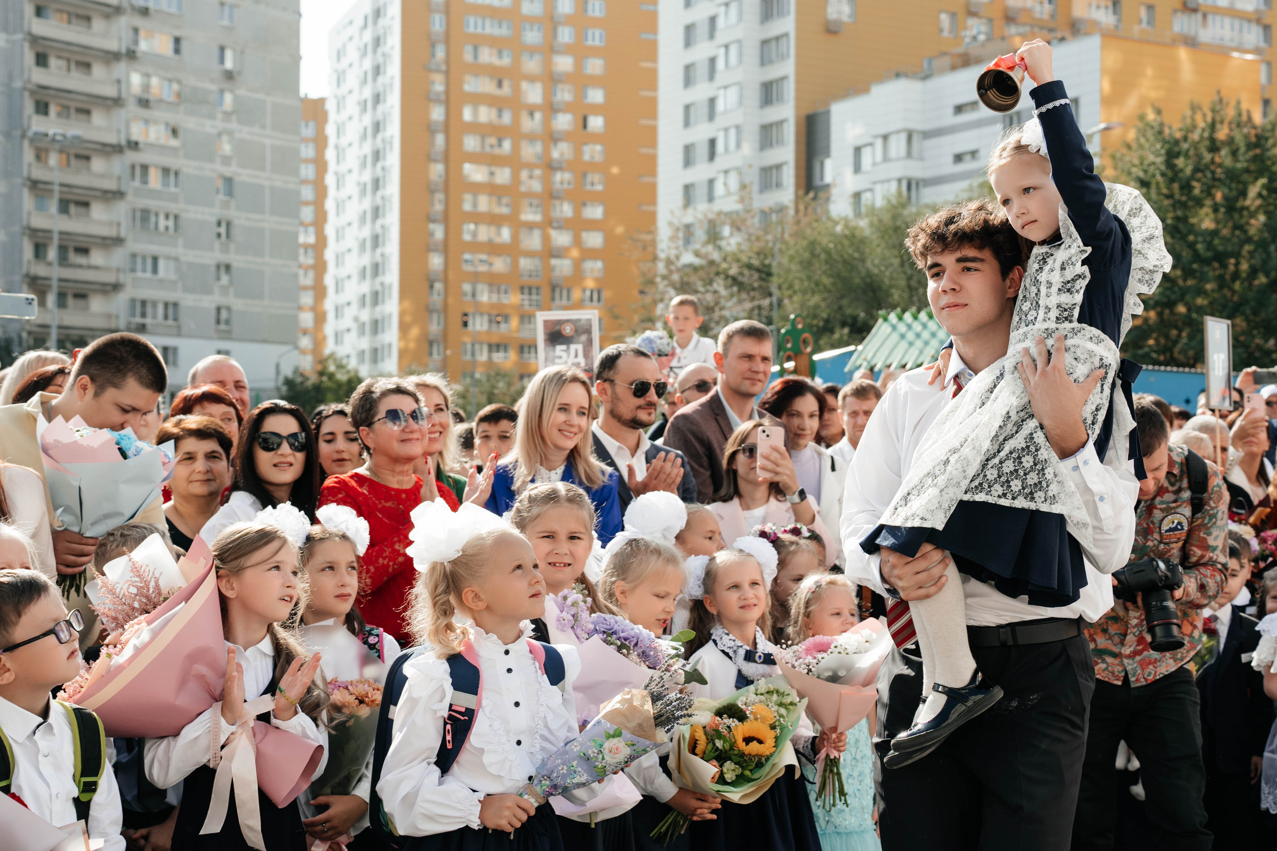 1 сентября, 1-й класс. Свадебный фотограф Москва Александра Аверкова