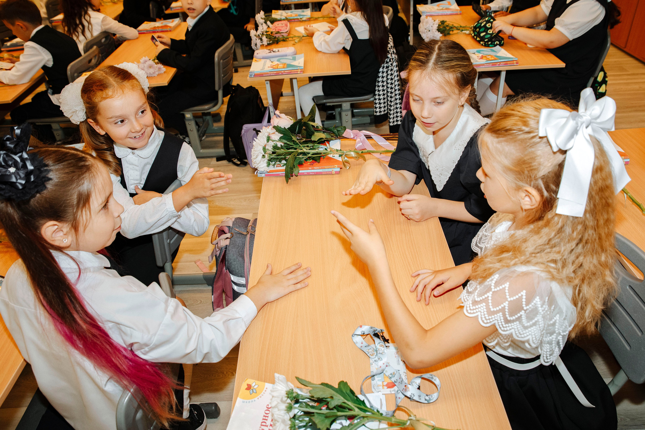 Во 2 класс 🍁 школа № 138. Фотограф в Москве Яна Полосина