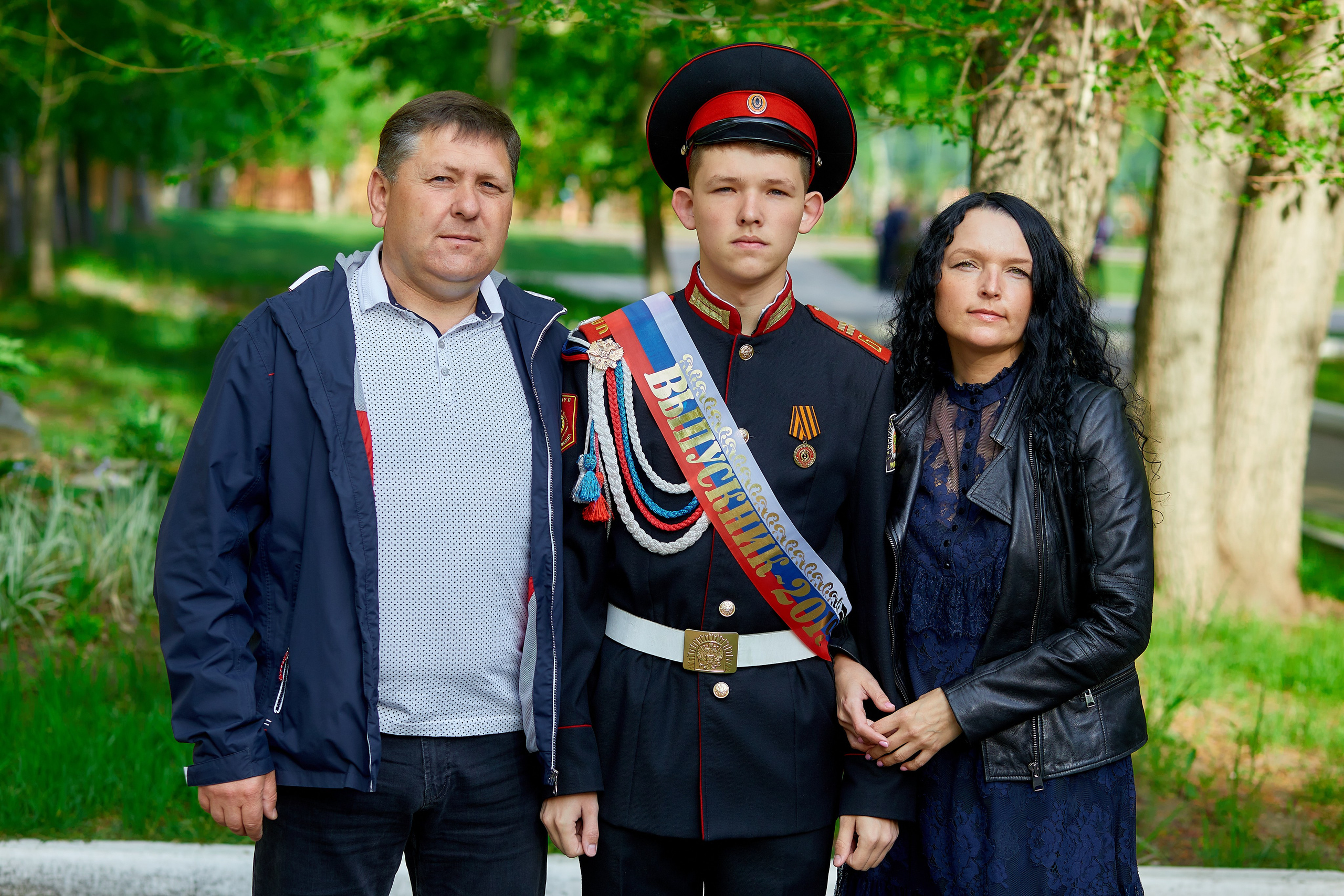 Кадеты последний звонок. Фотограф Вячеслав Фарунин