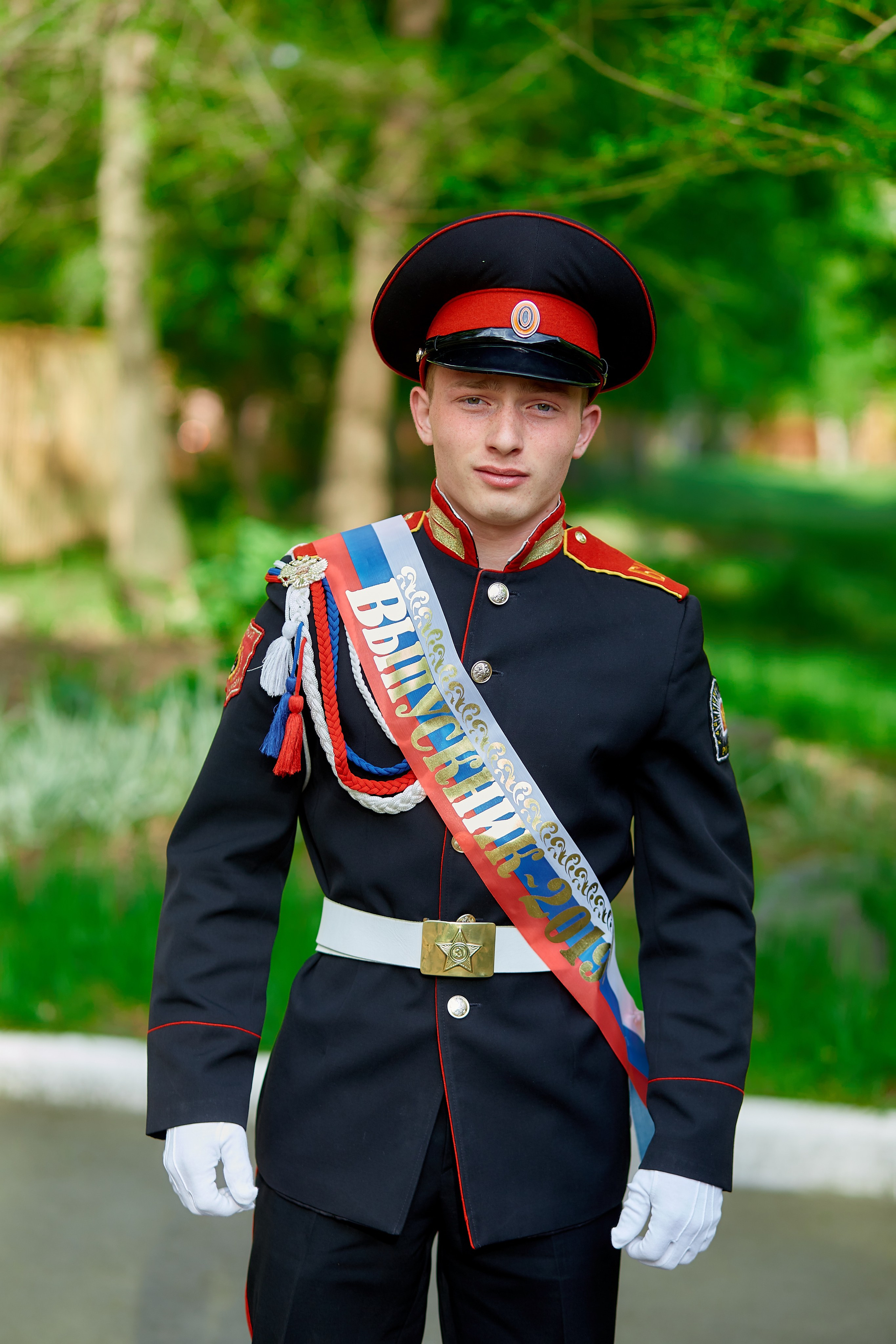 Кадеты последний звонок. Фотограф Вячеслав Фарунин