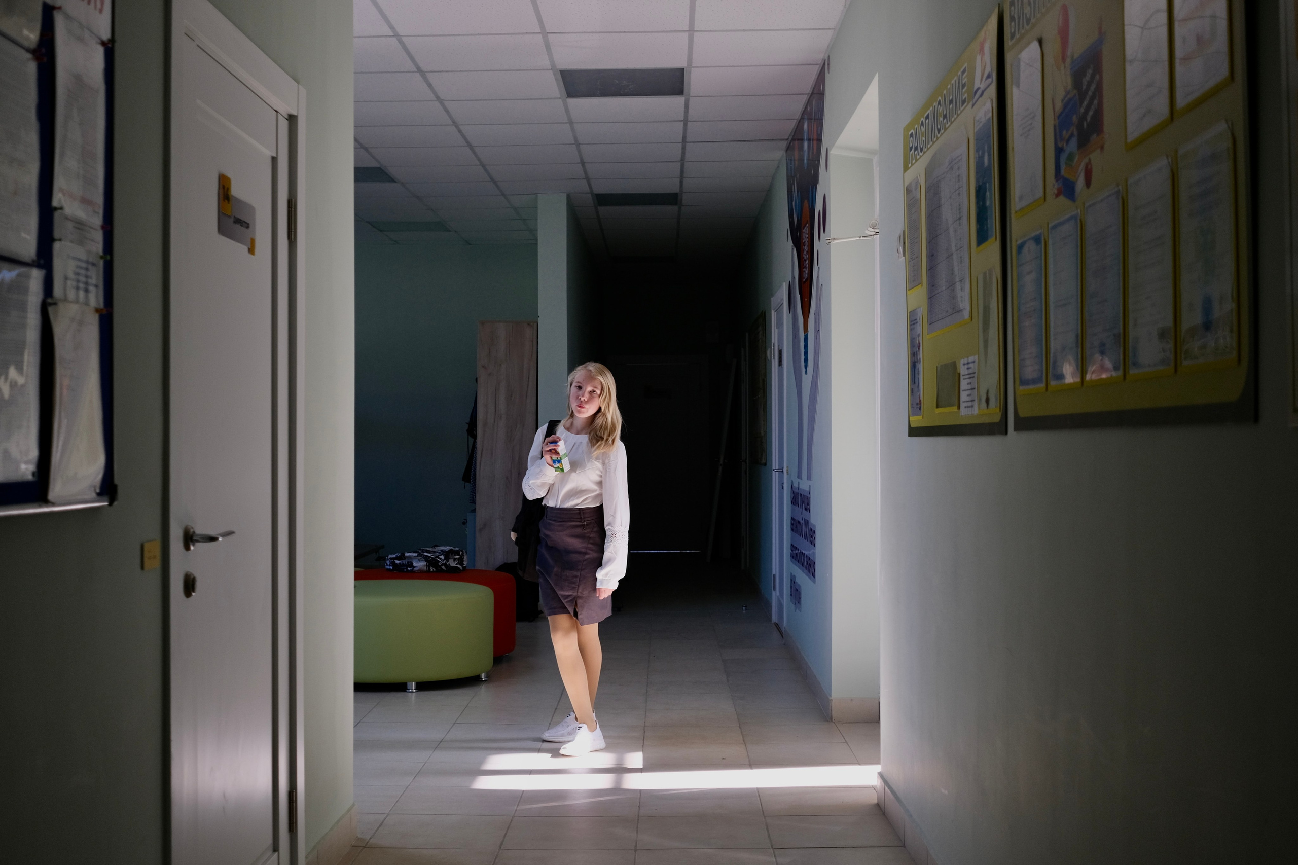 Михеевская школа, Калужская область. Фотограф Евгений Андреев