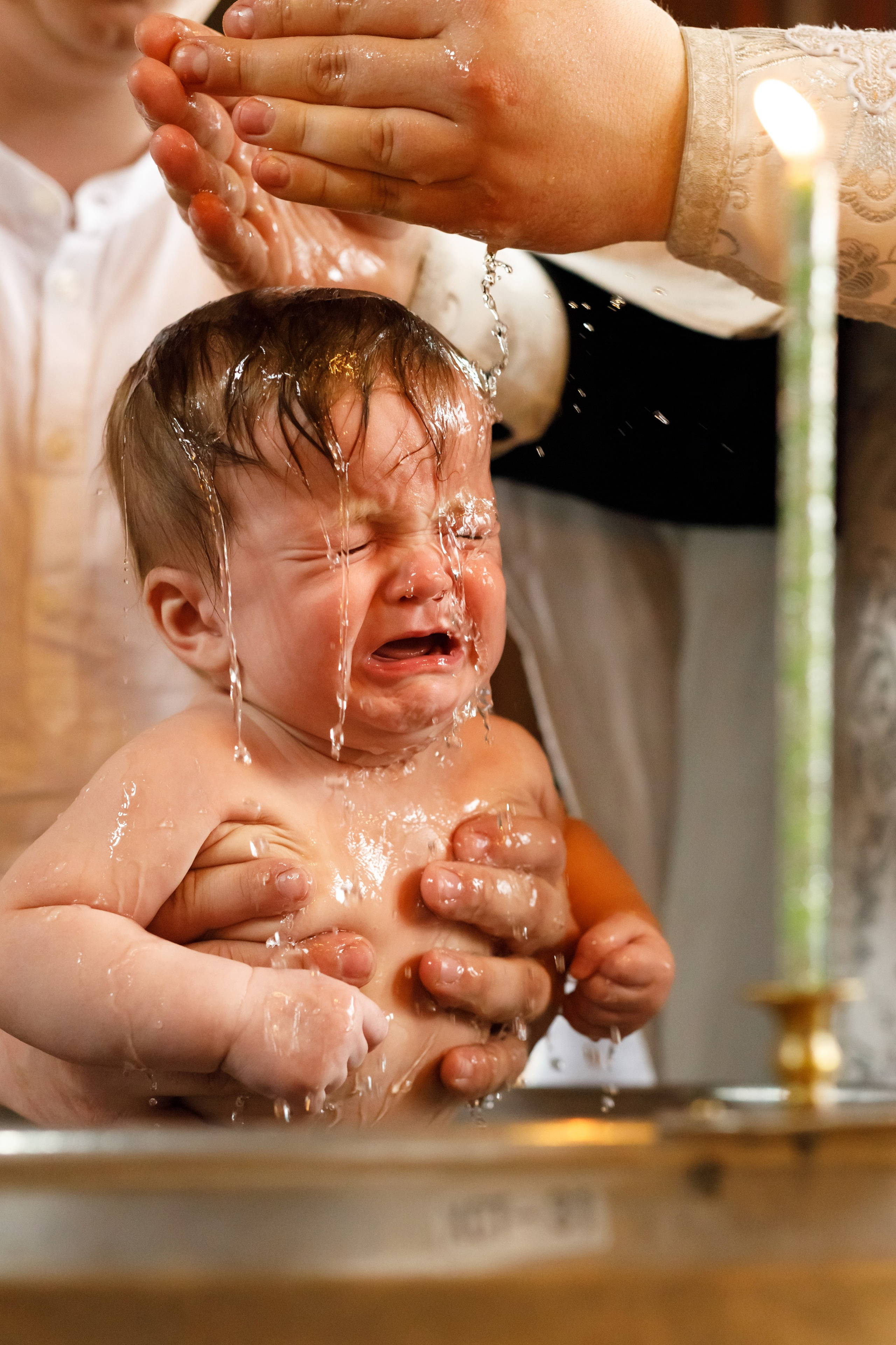 Крещение Николая. Семейный и детский фотограф в Краснодаре Элона Литвинова
