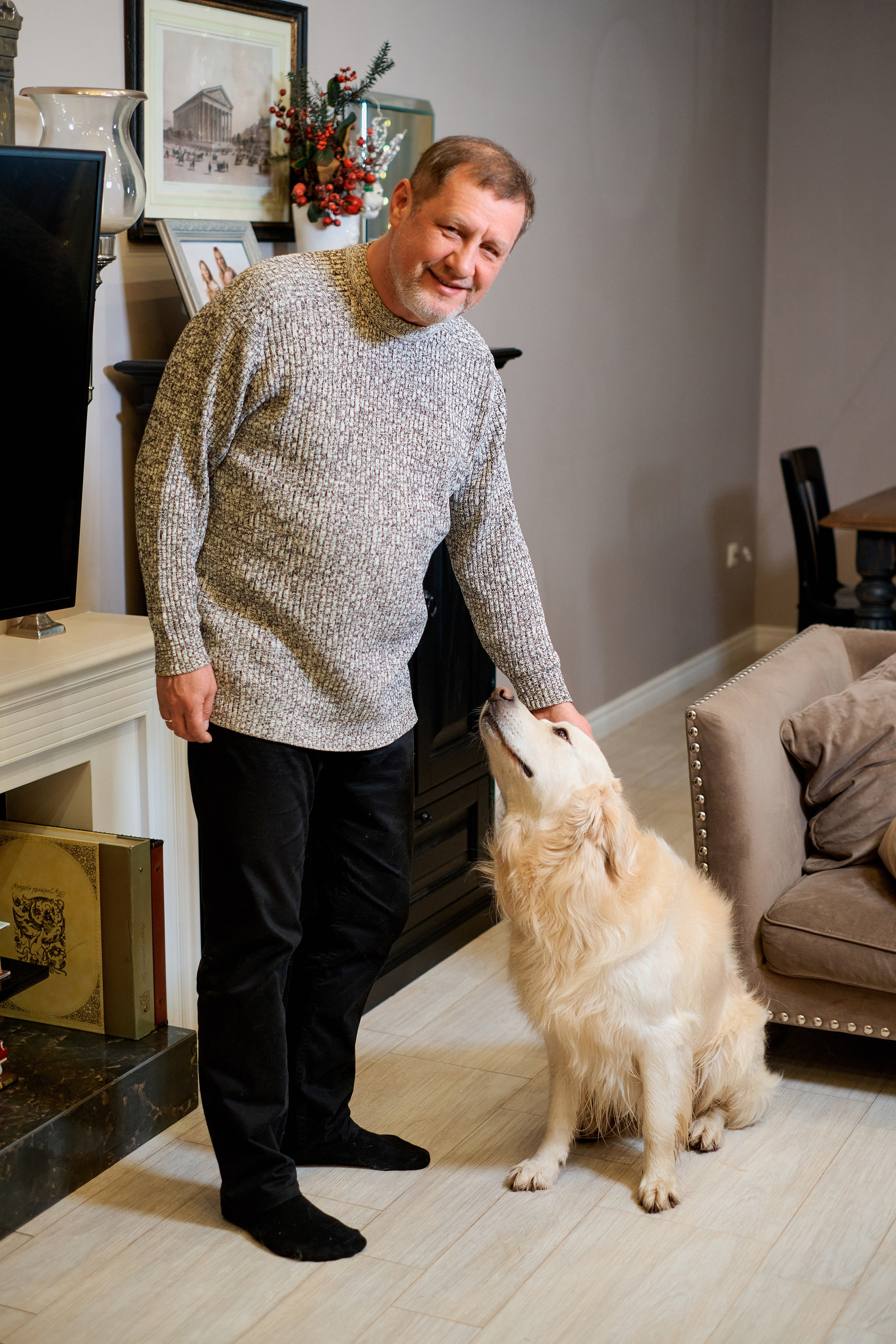 Семейная фотосессия дома. Фотограф Таганрог Анна Трайжон