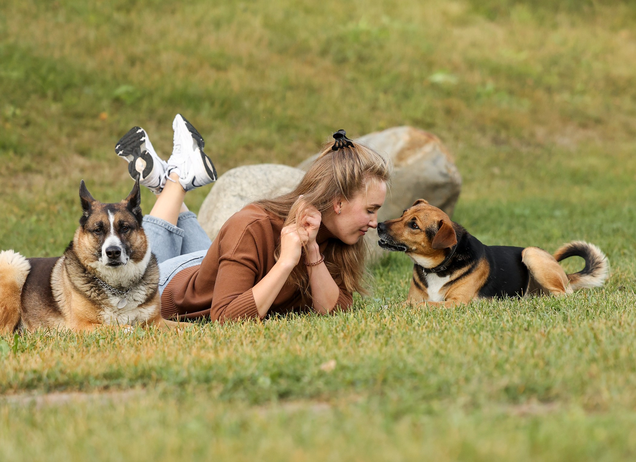 Прогулка на природе. Фотограф-анималист Полина Колкова | Москва
