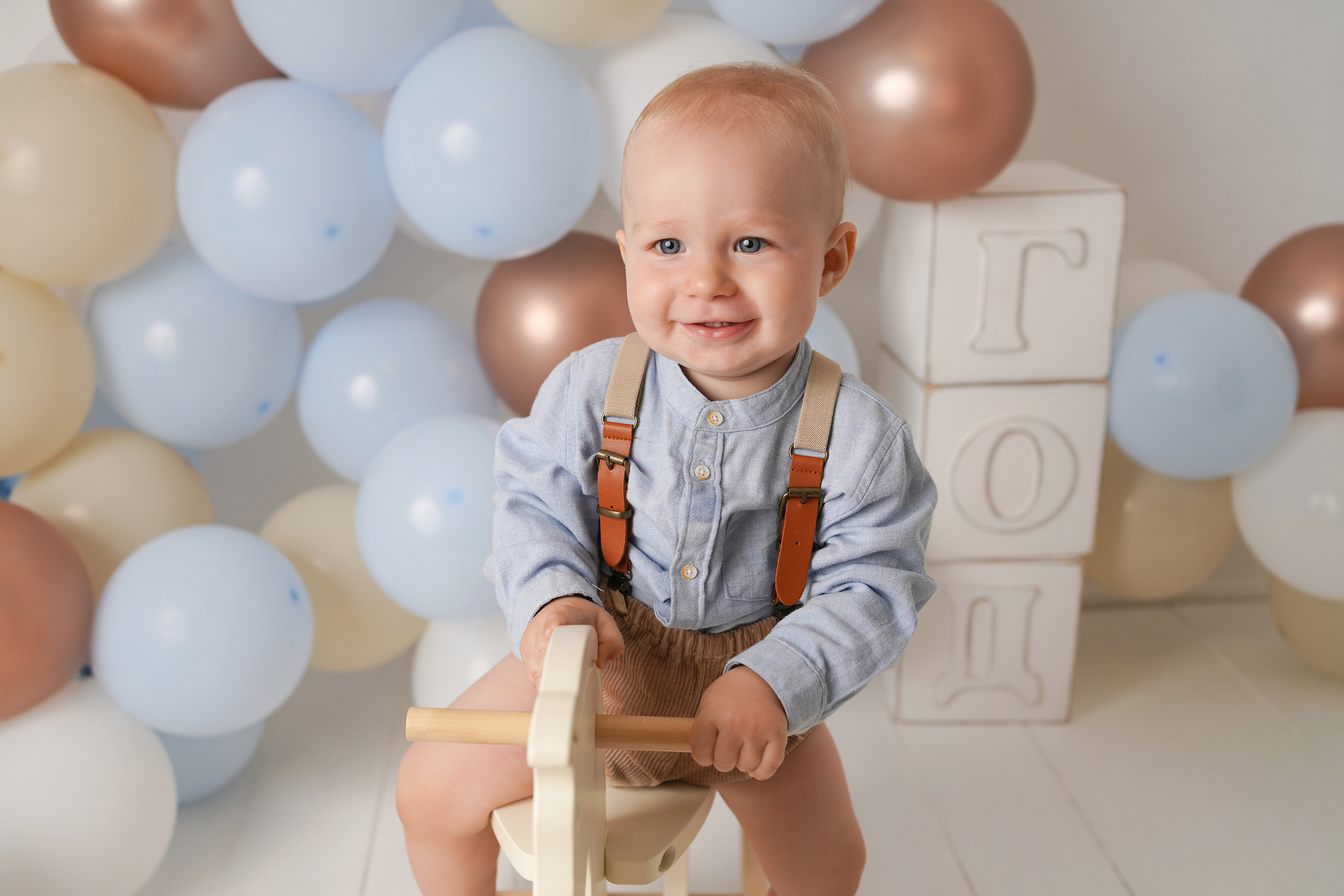 Детская фотосессия Первый годик Максима. Детский фотограф и фотограф новорожденных в Калининград Оксана Иваний