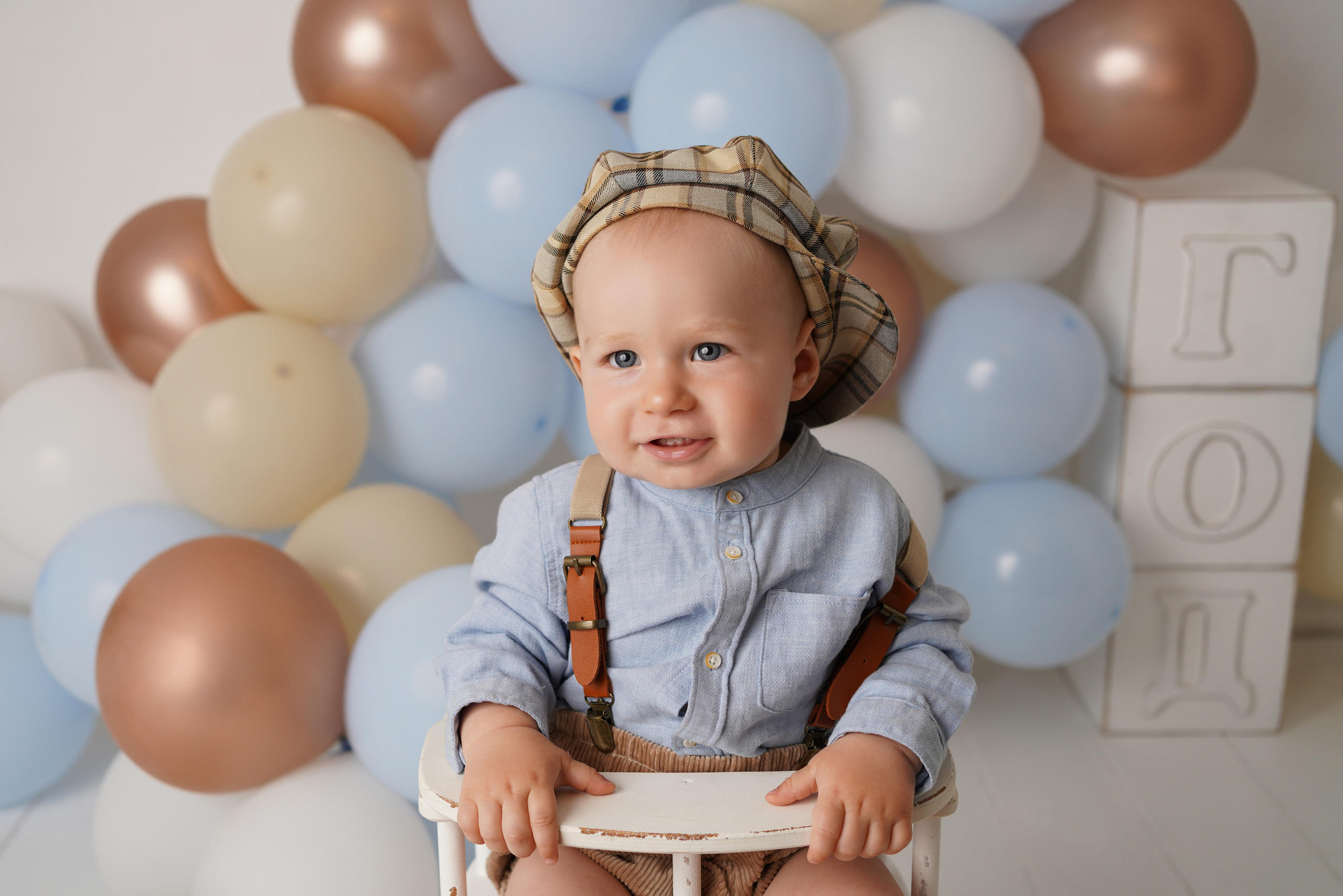 Детская фотосессия Первый годик Максима. Детский фотограф и фотограф новорожденных в Калининград Оксана Иваний