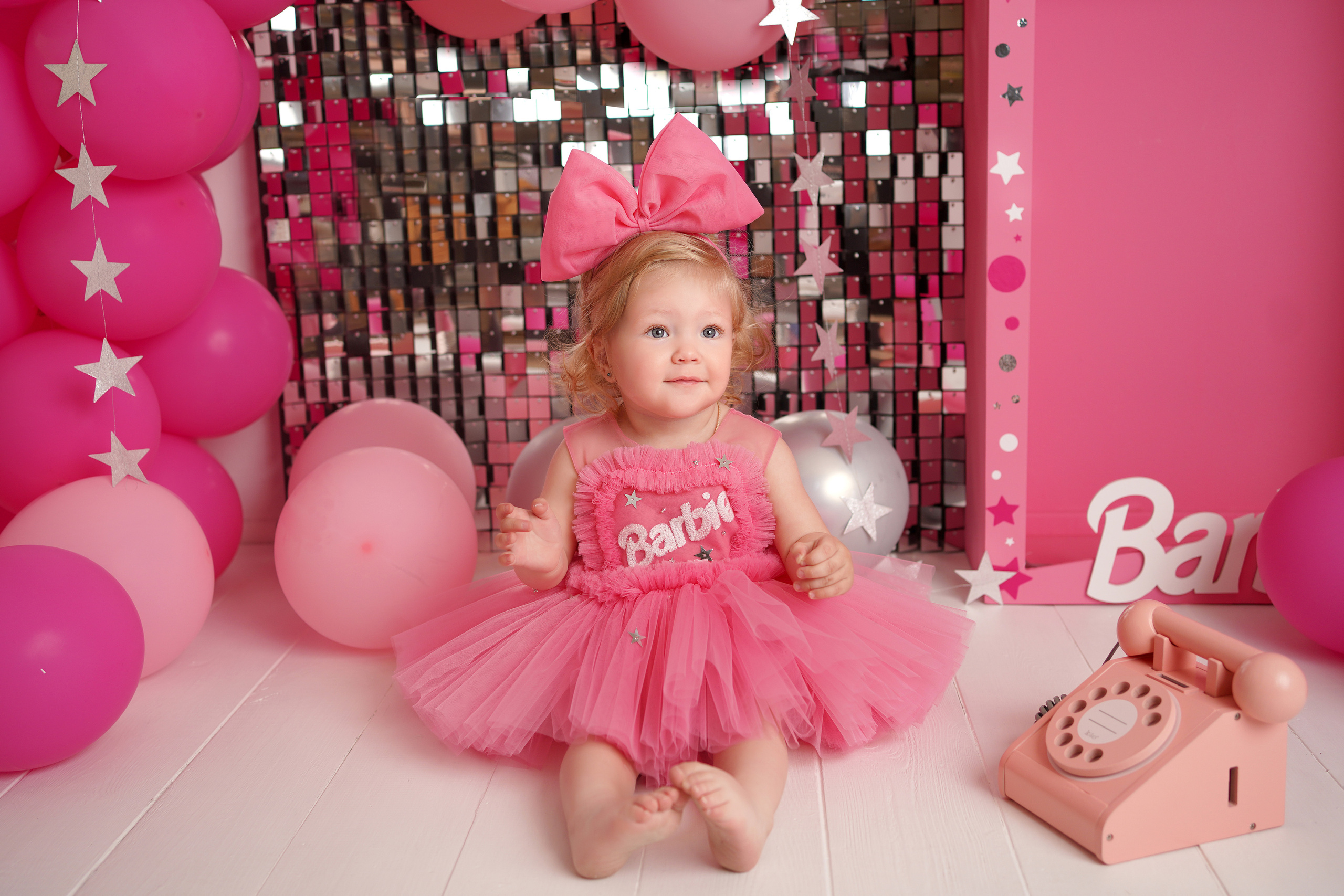 Детская фотосессия Барби в фотостудии Калининграда. Детский фотограф и фотограф новорожденных в Калининград Оксана Иваний