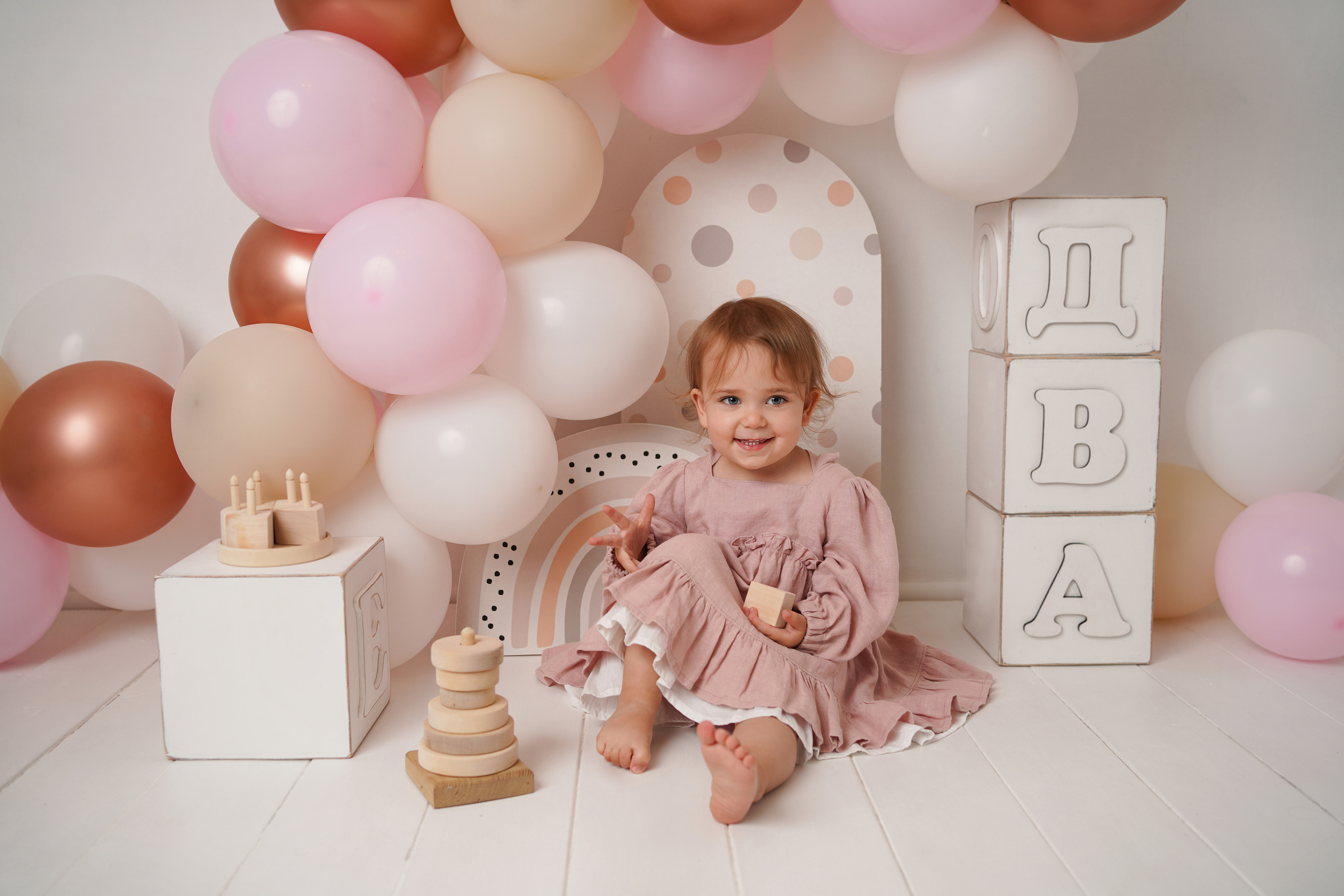 Детская фотосессия Два годика Викуле. Детский фотограф и фотограф новорожденных в Калининград Оксана Иваний