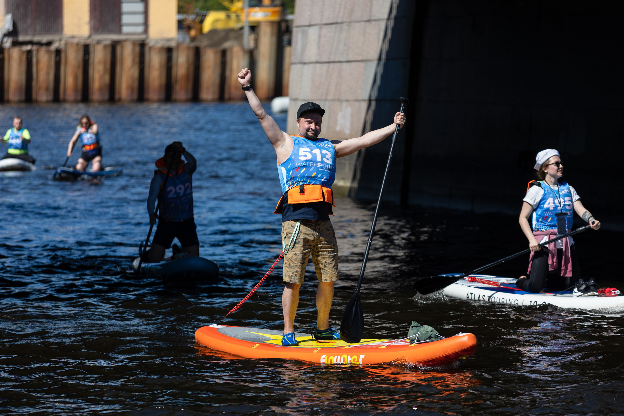 Открытие гребного сезона на р. Карповка. Фотограф в Санкт-Петербурге