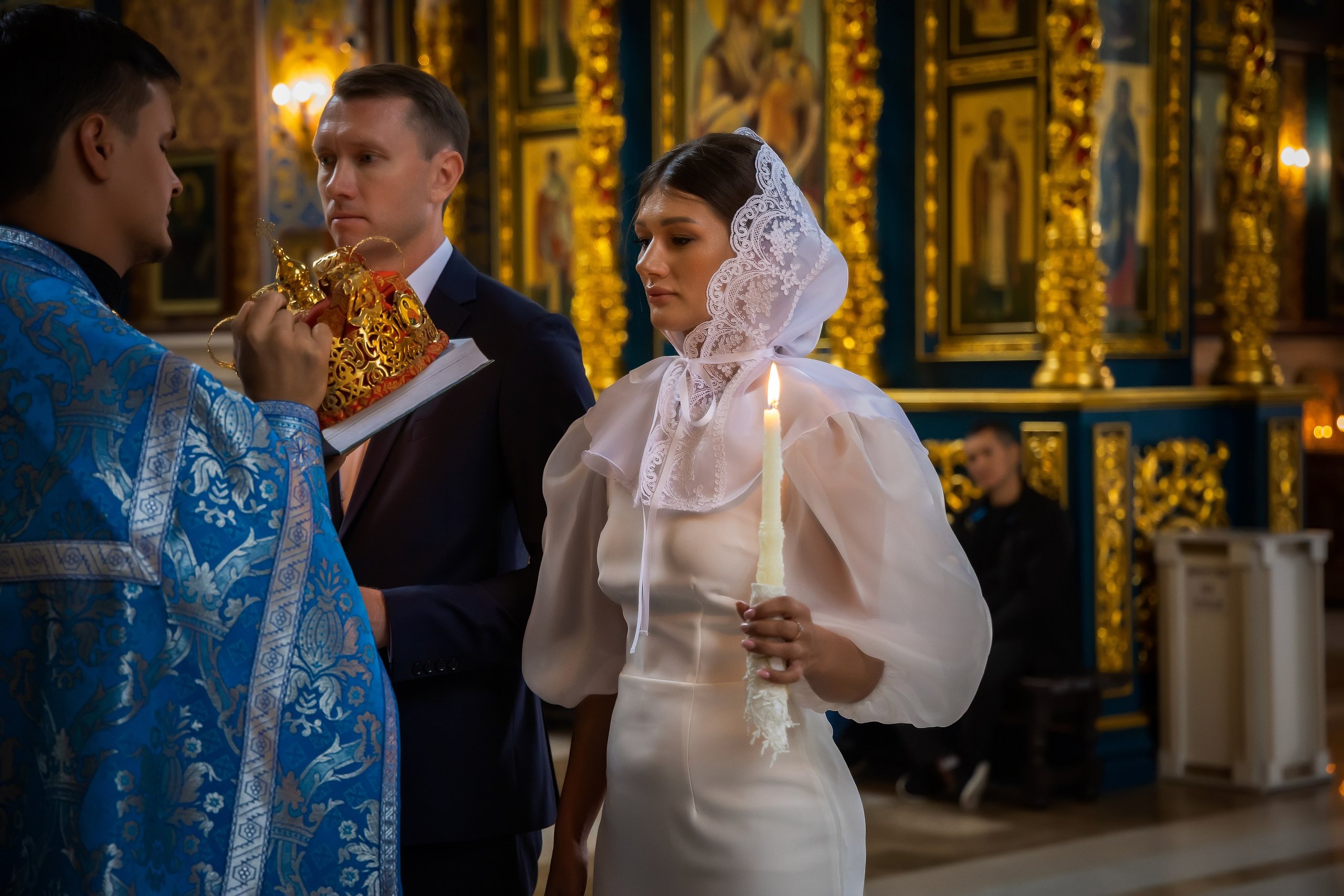 В Храме. Семейный и Свадебный фотограф в Астане Александр Астапов