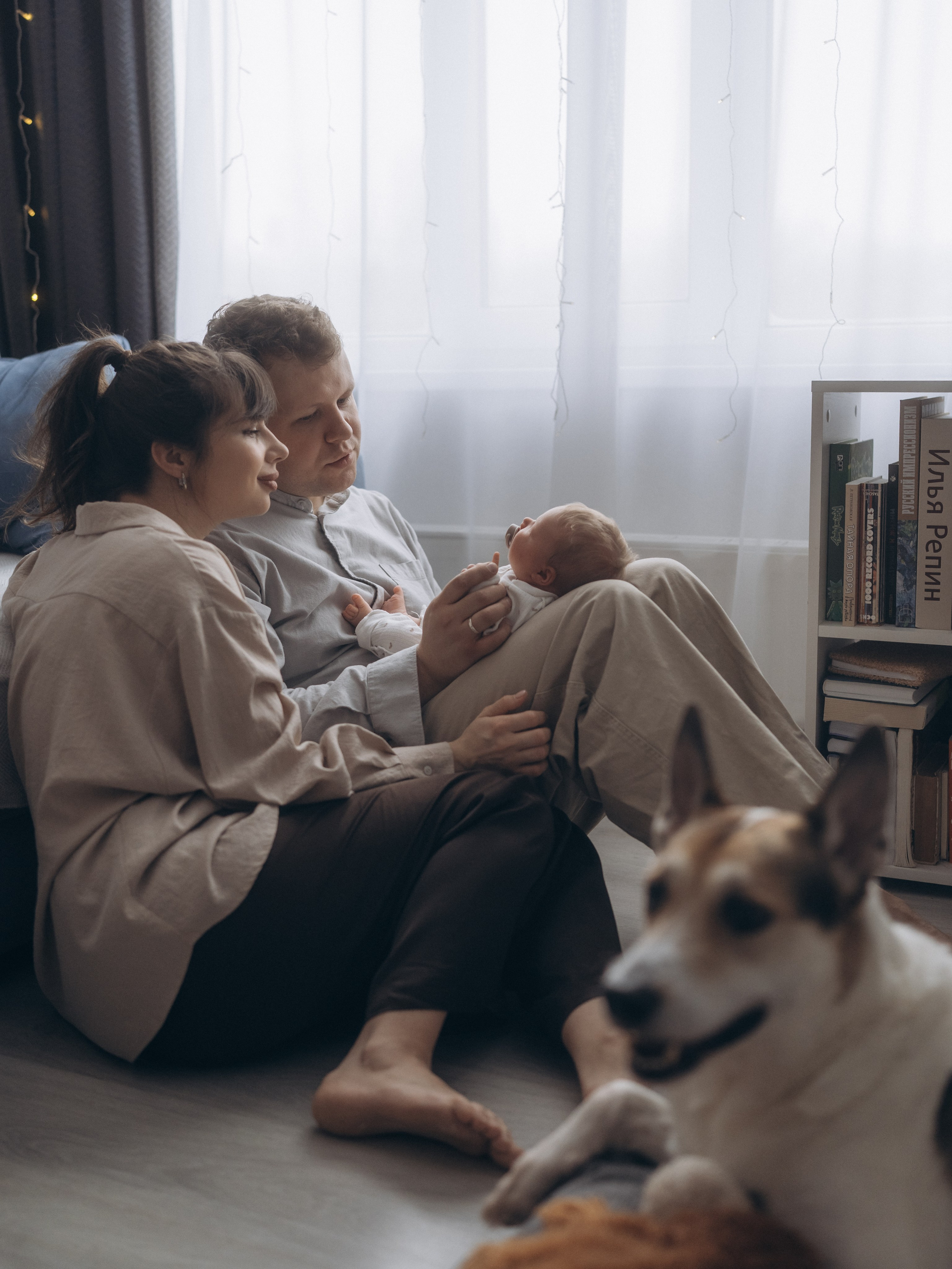 Варя и родители. Семейный фотограф и видеограф в Москве