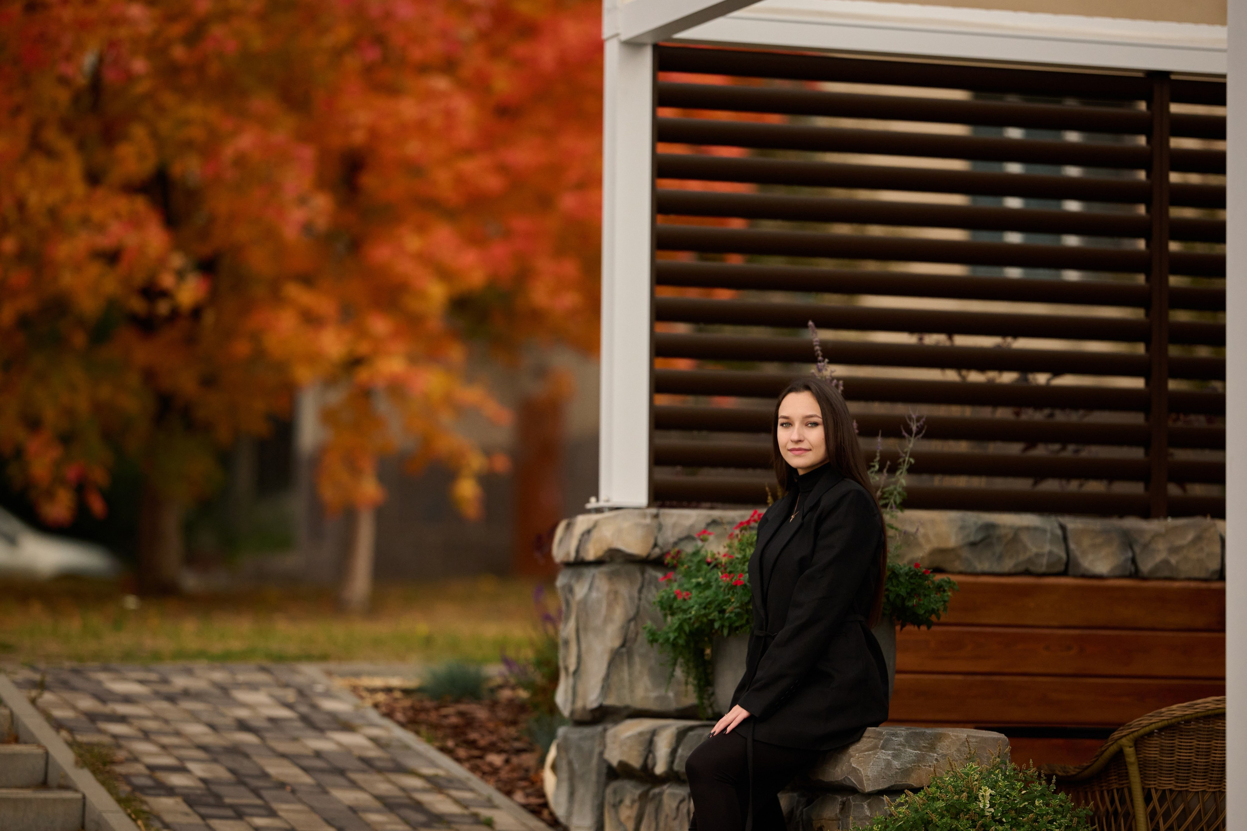 Фотосессия Елизаветы в осенних красках Старого Оскола. Профессиональный фотограф Старый Оскол, Губкин — свадьба, венчание, крещение, юбилей и день рождения