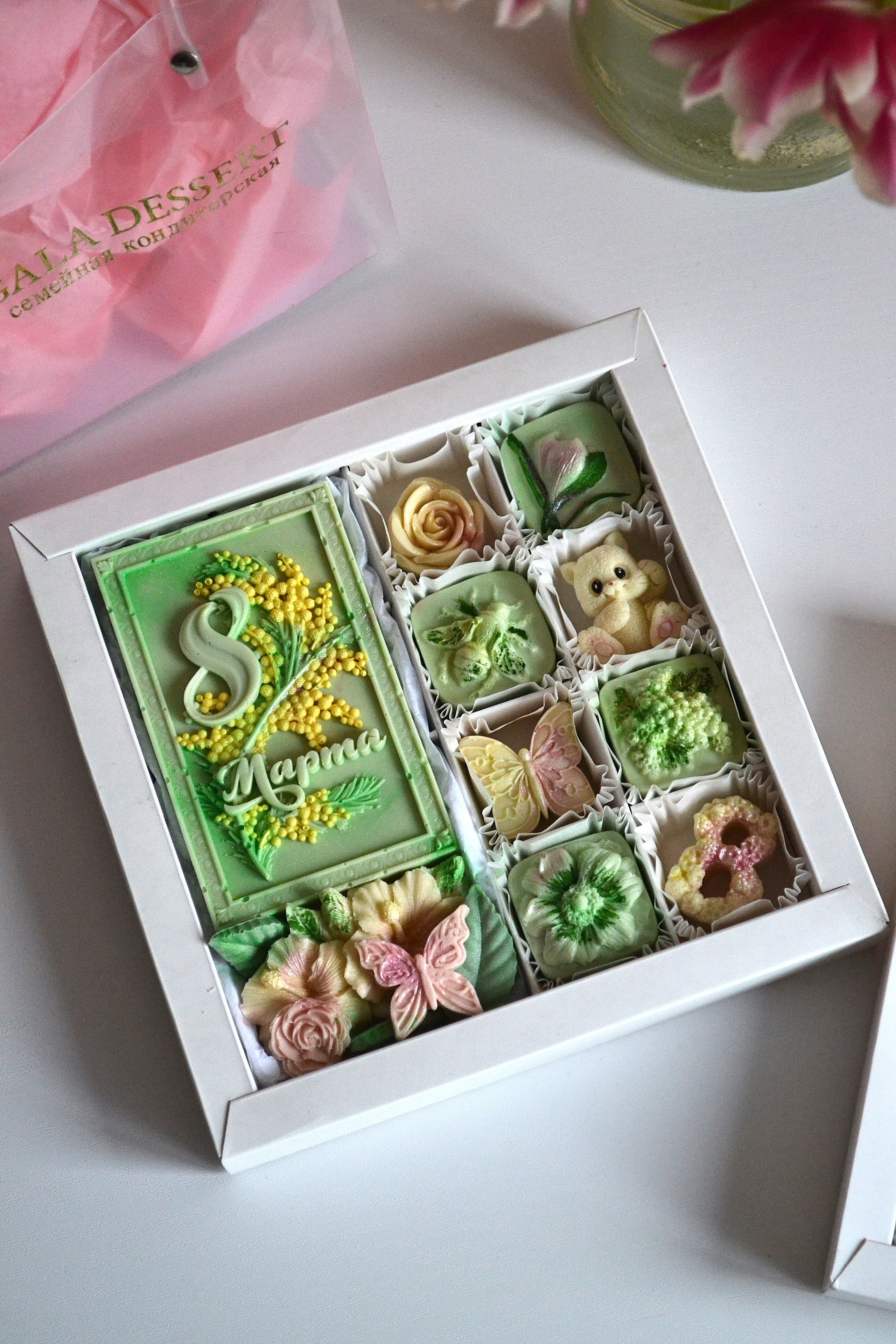 8 марта. Кондитерская. Торты и десерты на заказ в Москве и области, город Химки