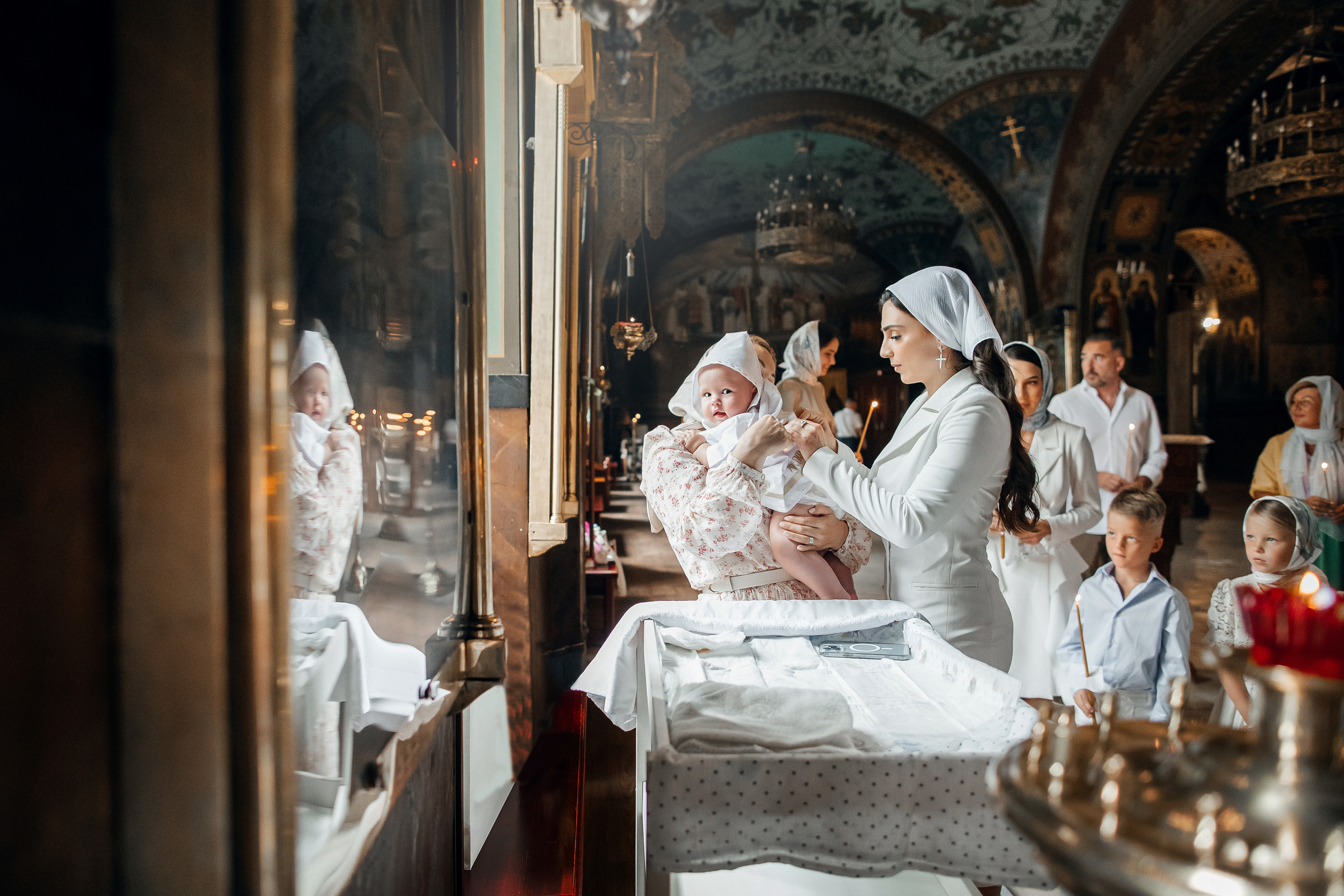 Крещение Лев. Гипнопсихолог, женский фотограф Ольга Парфентьева (Васанти)