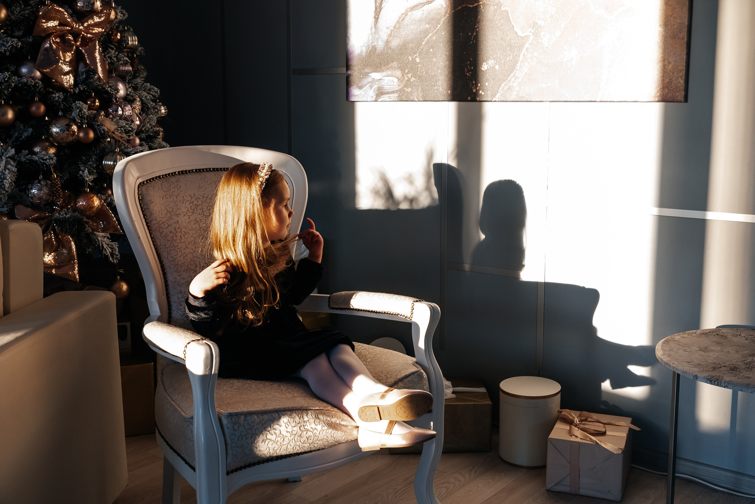 Новогодняя съёмка мамы с дочкой. Фотограф Иваново | Москва | Ирина Коптилина