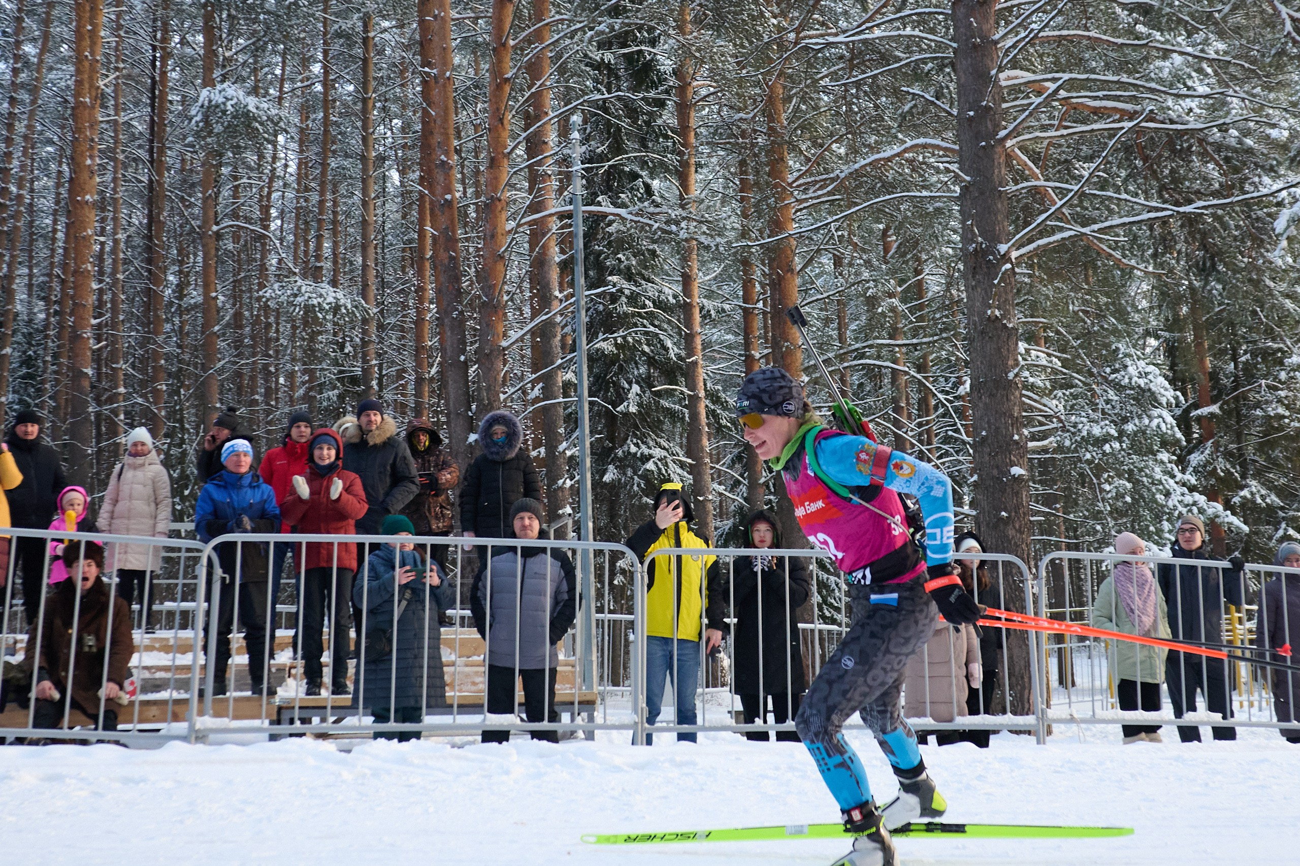 Ижевская Винтовка 55. Спринт. Женщины. Спортивный репортажный фотограф в Ижевске Сергей Мерзляков