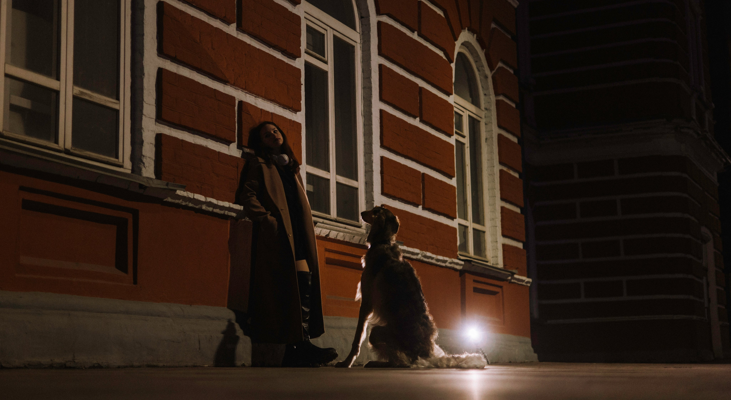 Алёна и Леви. Фотограф-анималист Богданова Полина