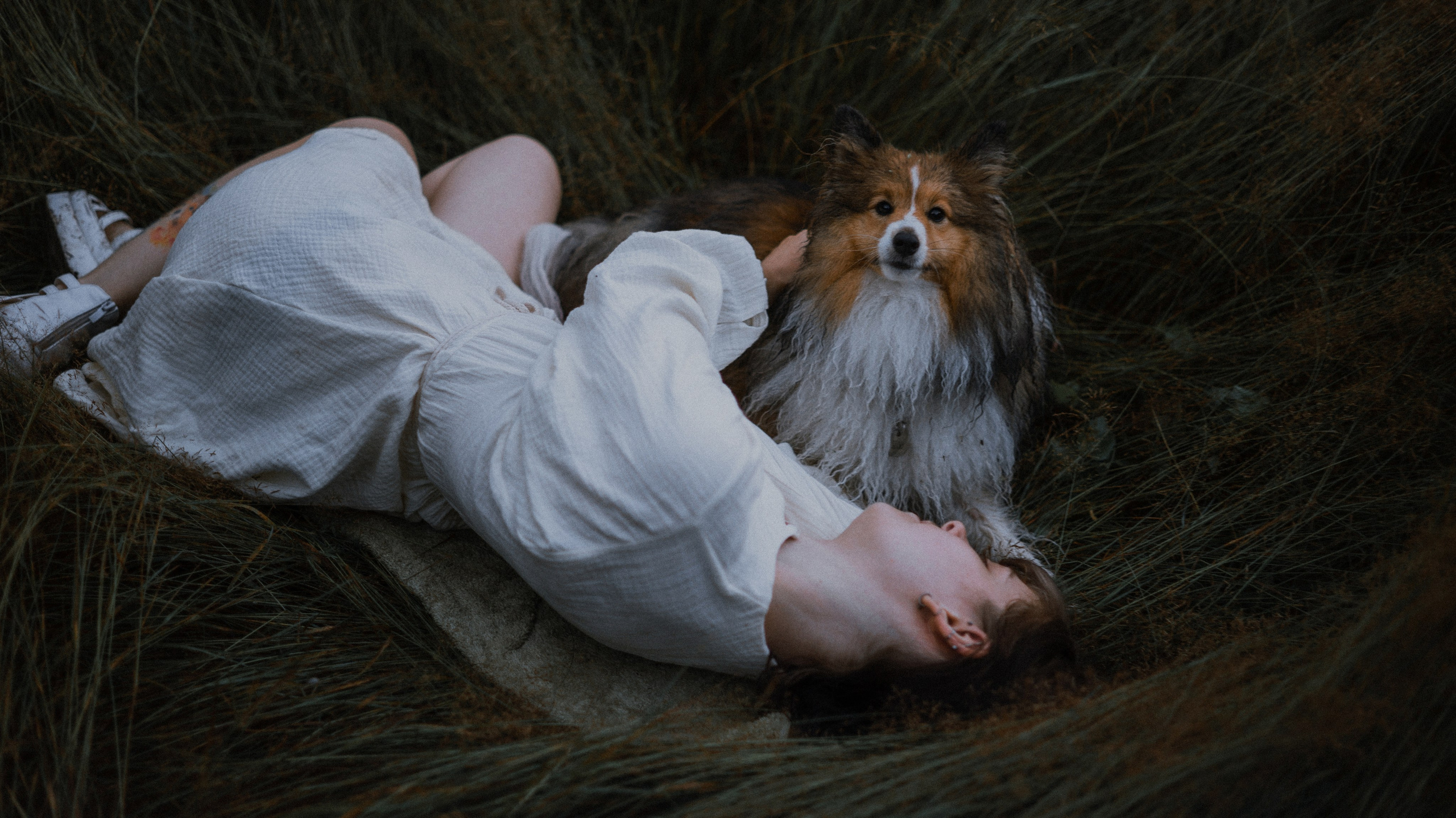 Аня и Скай. Фотограф-анималист Богданова Полина