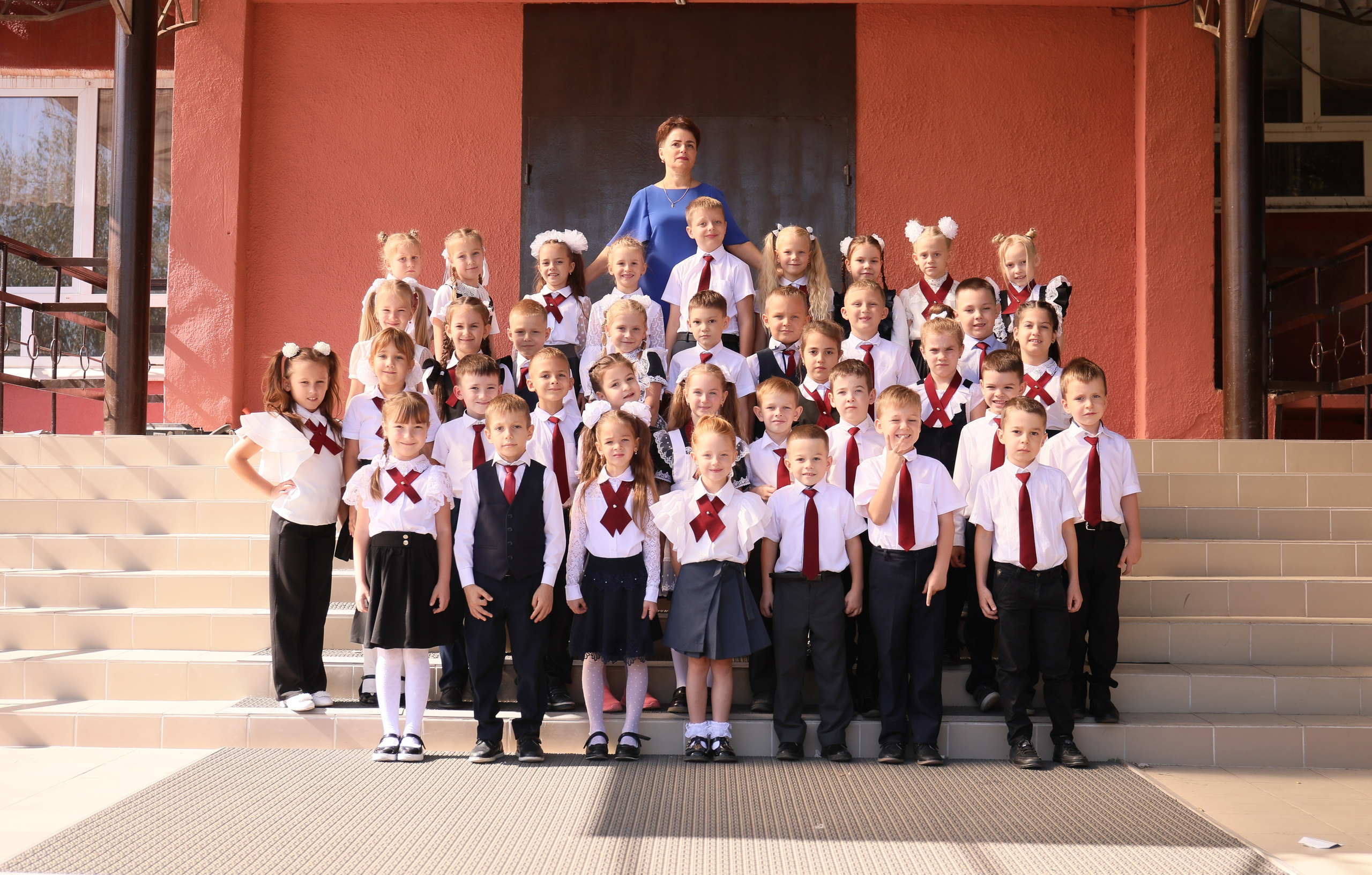 1 класс (Школа 93). Детский семейный фотограф Краснодар