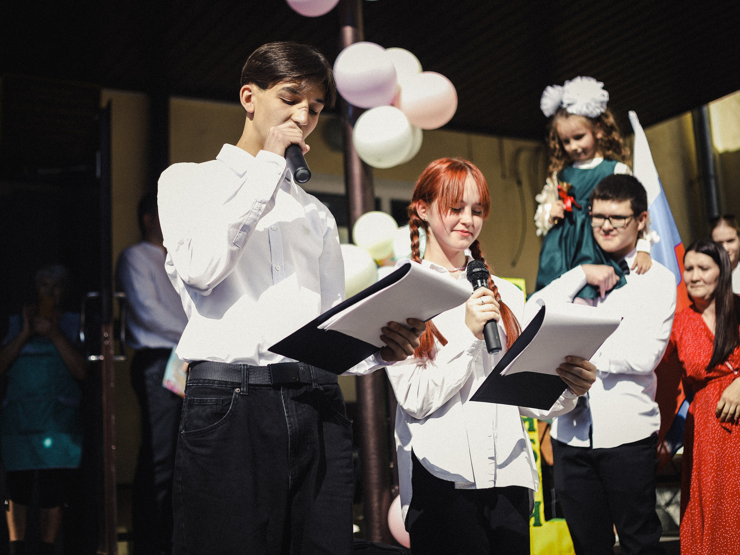 Школьная линейка Гимназии № 36. Портретный и репортажный фотограф Елизавета Рудовская|Казань