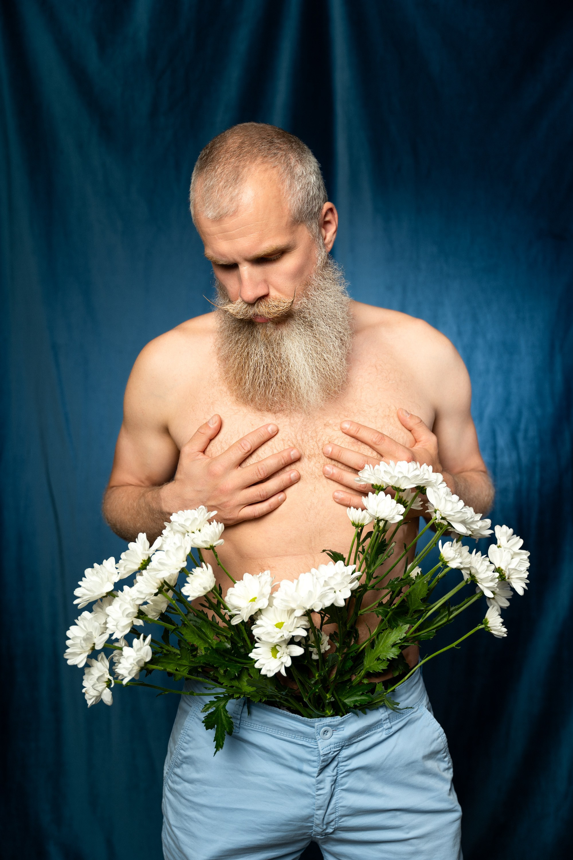 Мужчины в цветах🫀. Фотограф Ольга Молева