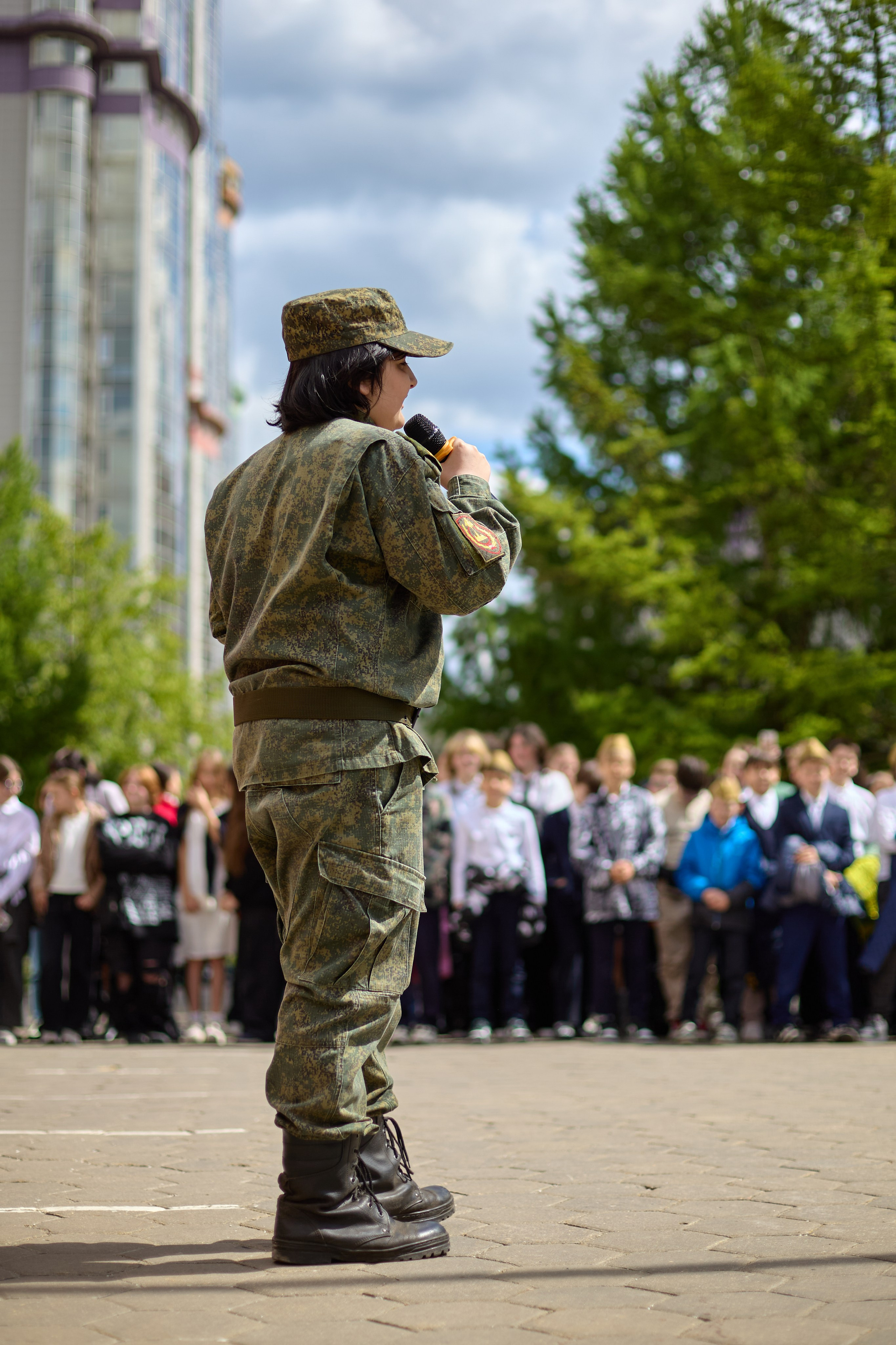 День Победы — школа Тропарево. Фотограф в Москве Илья