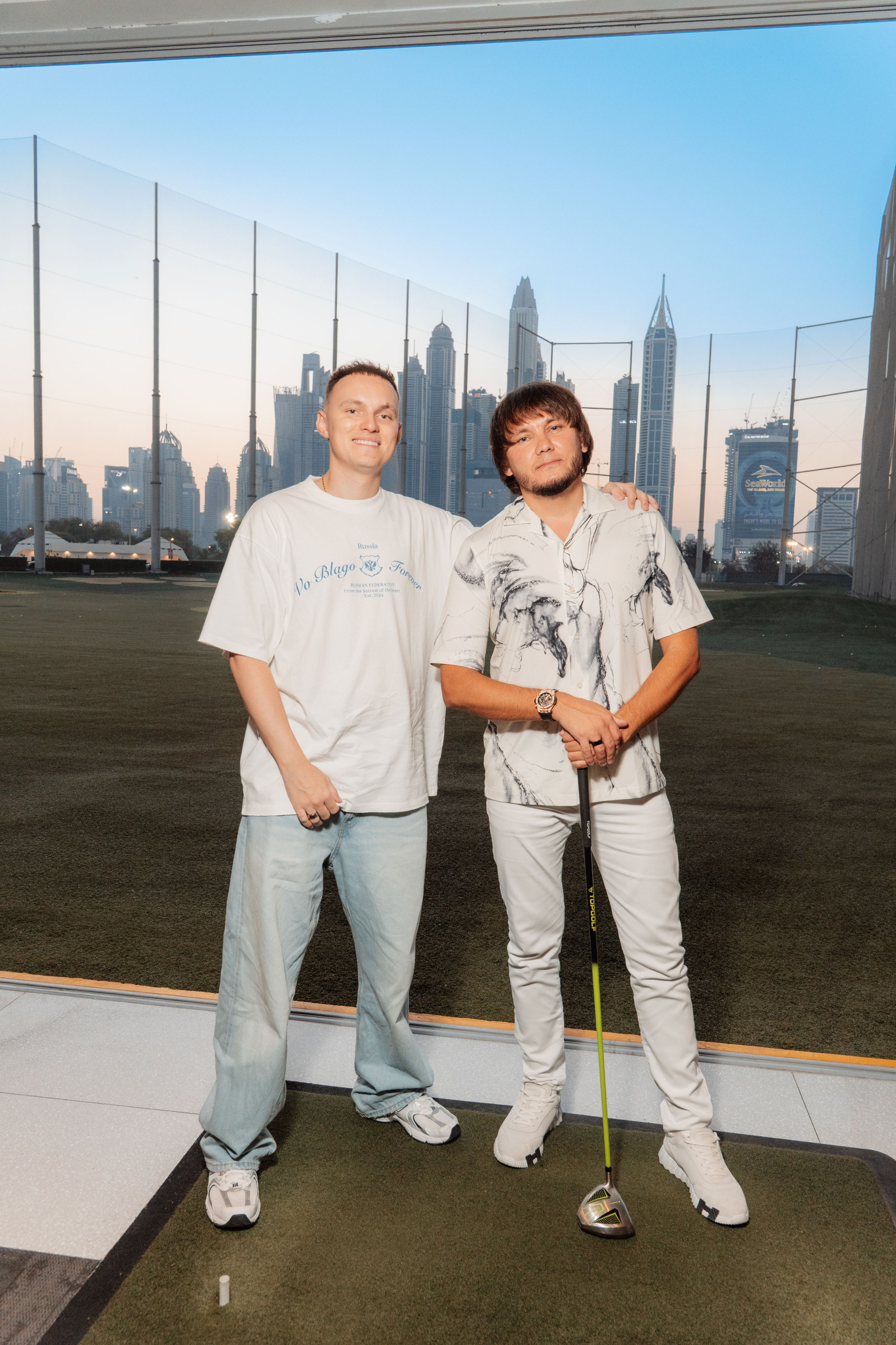 X1 Top Golf DUBAI. Фото | Видео Контент Мишель Ватаманюк