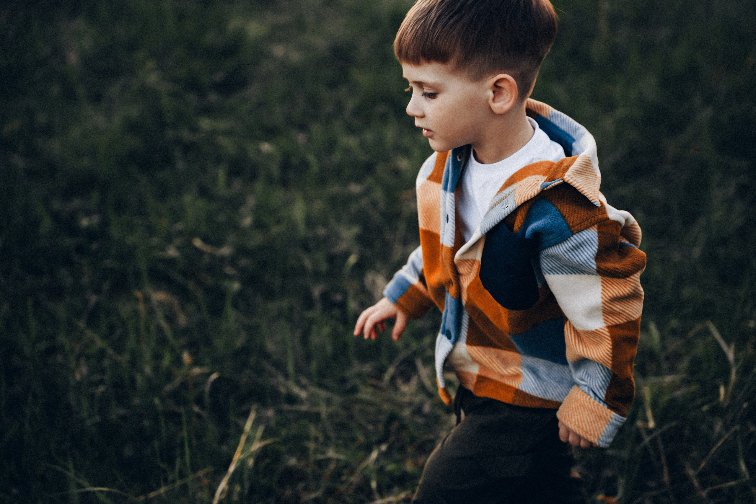 Семейная съемка на закате