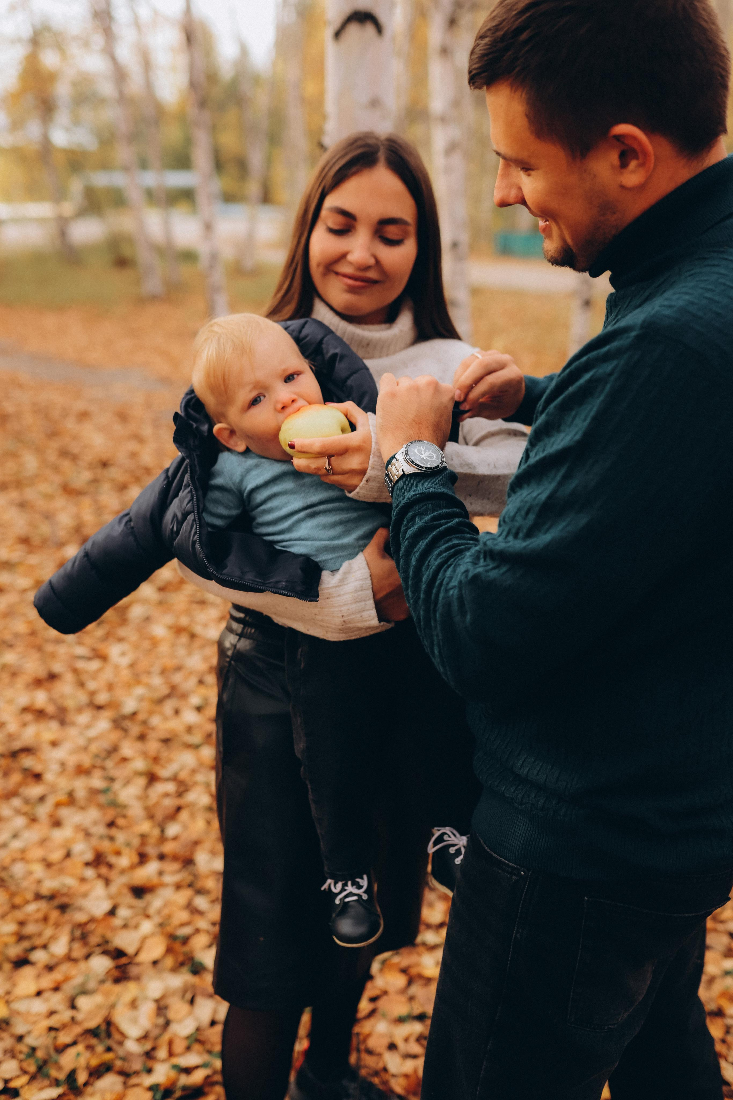 Коля, Юля и Тимоша. Семейный и детский фотограф город Тында Дарья