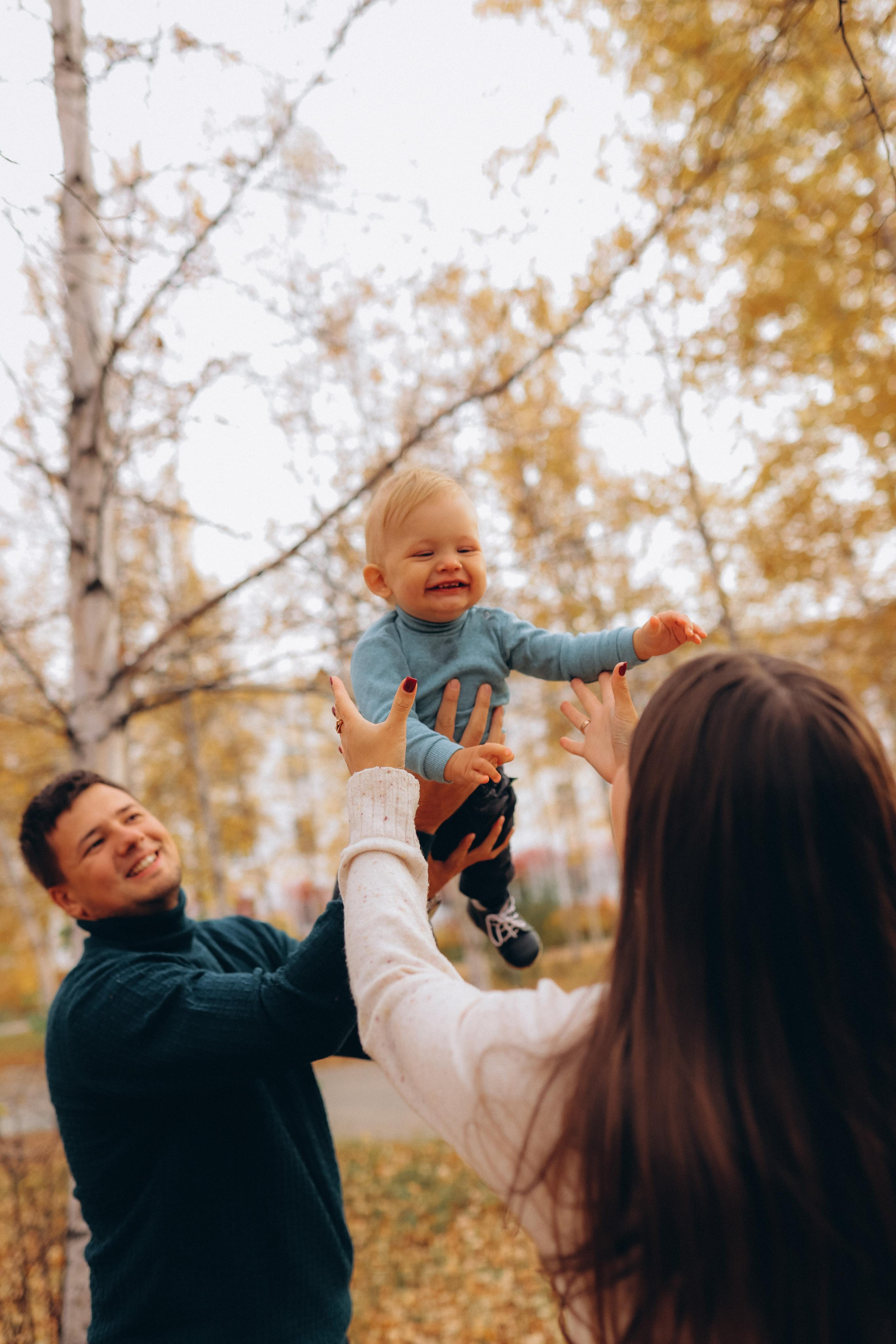 Коля, Юля и Тимоша. Семейный и детский фотограф город Тында Дарья