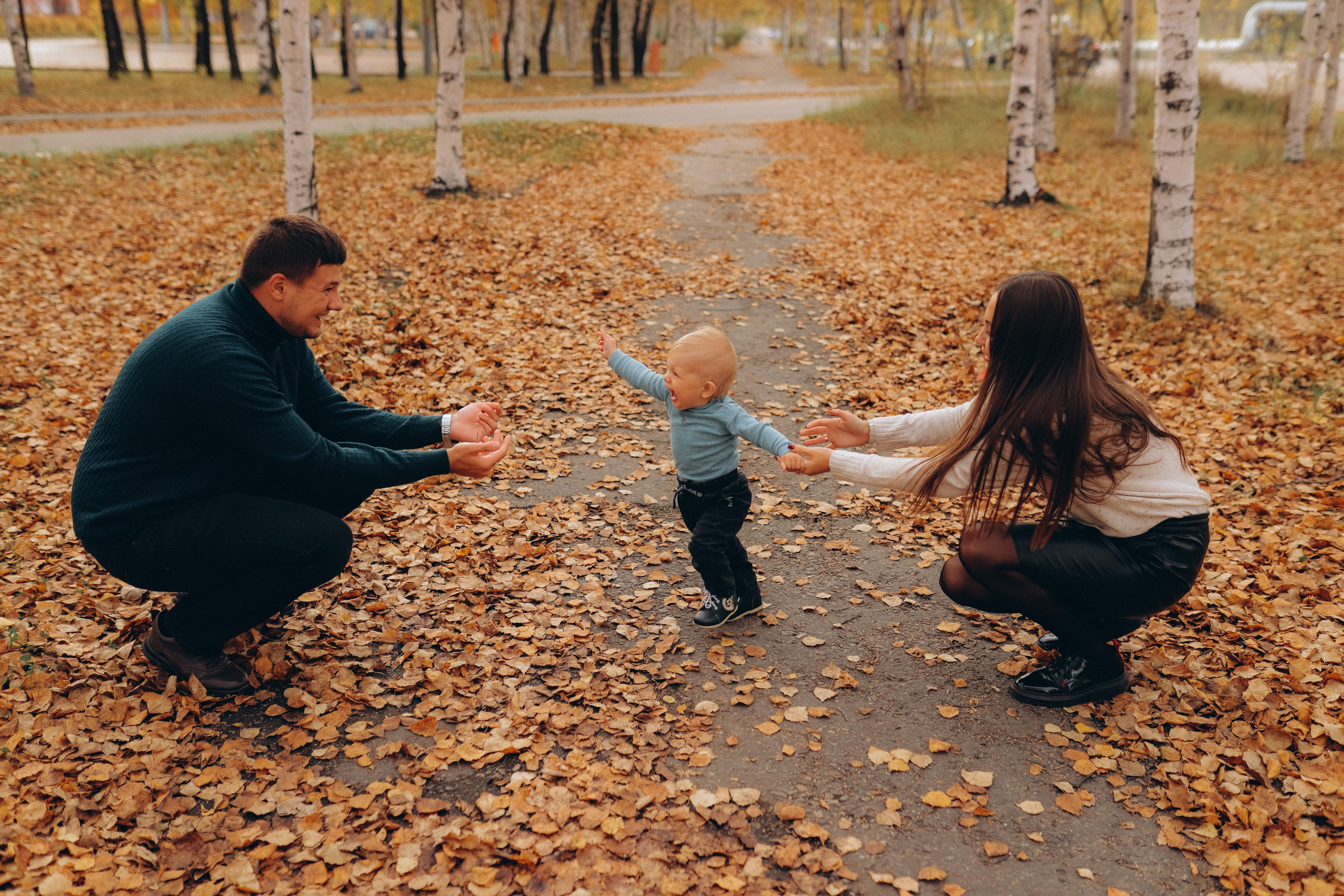 Коля, Юля и Тимоша. Семейный и детский фотограф город Тында Дарья
