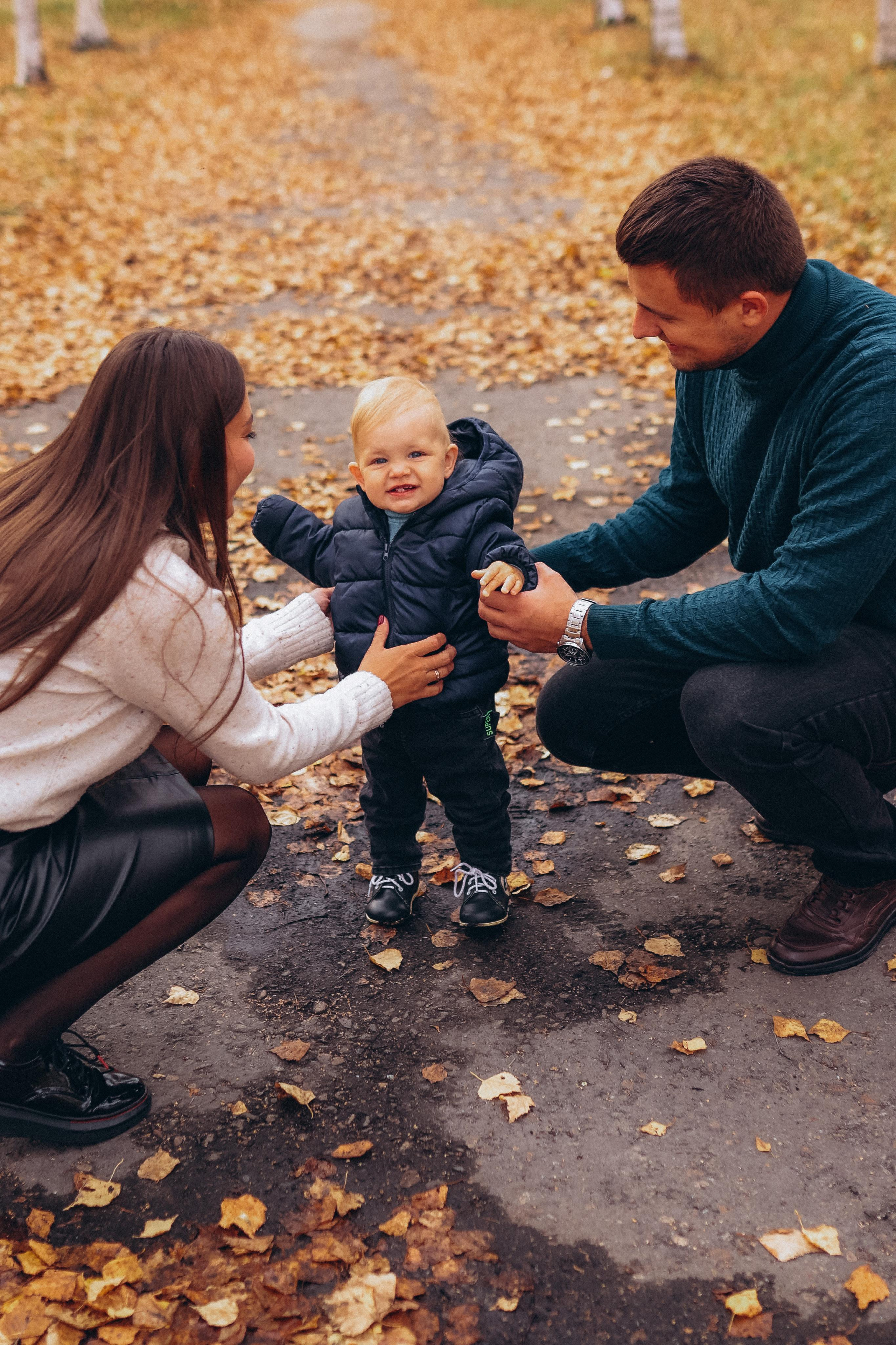 Коля, Юля и Тимоша. Семейный и детский фотограф город Тында Дарья