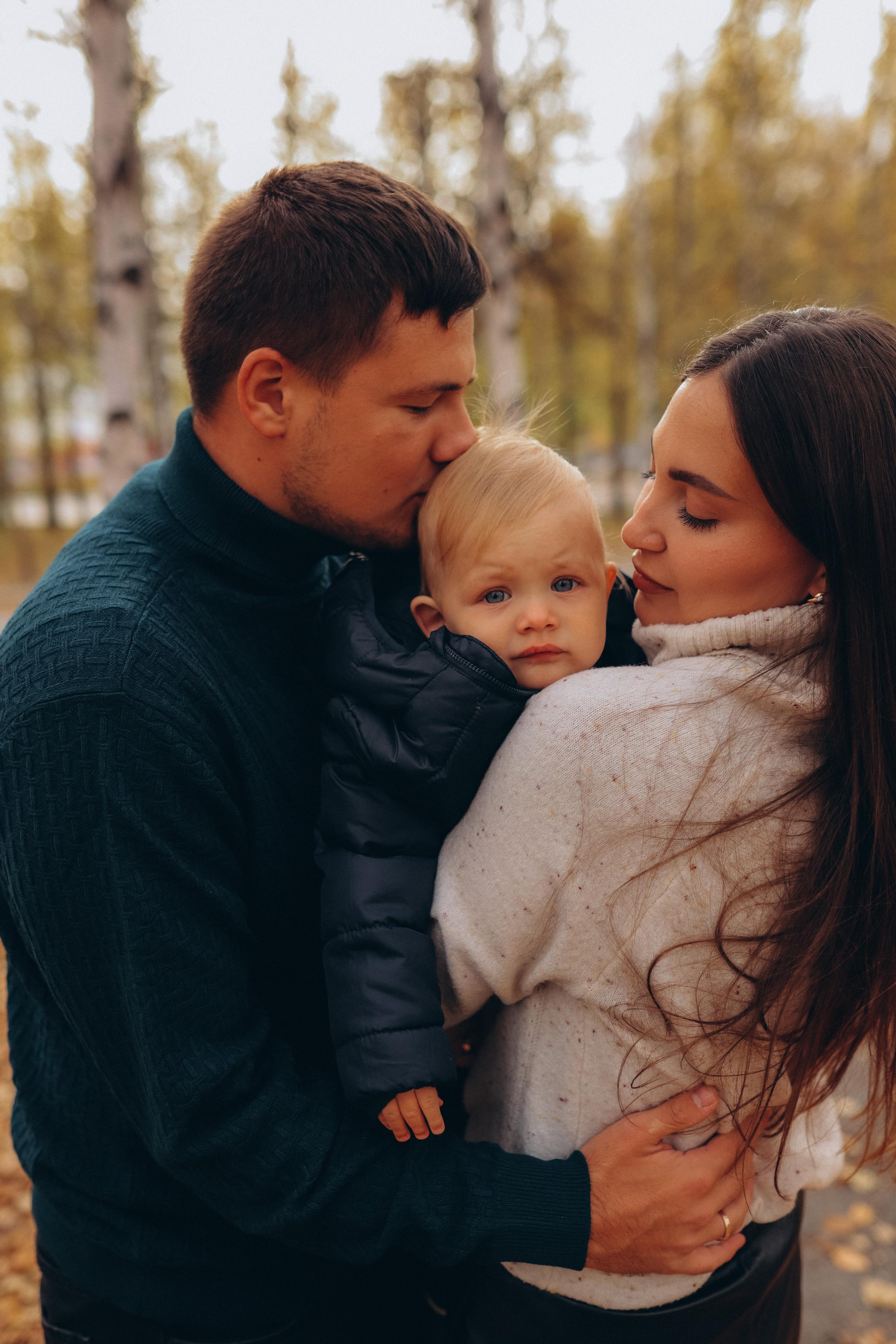 Коля, Юля и Тимоша. Семейный и детский фотограф город Тында Дарья