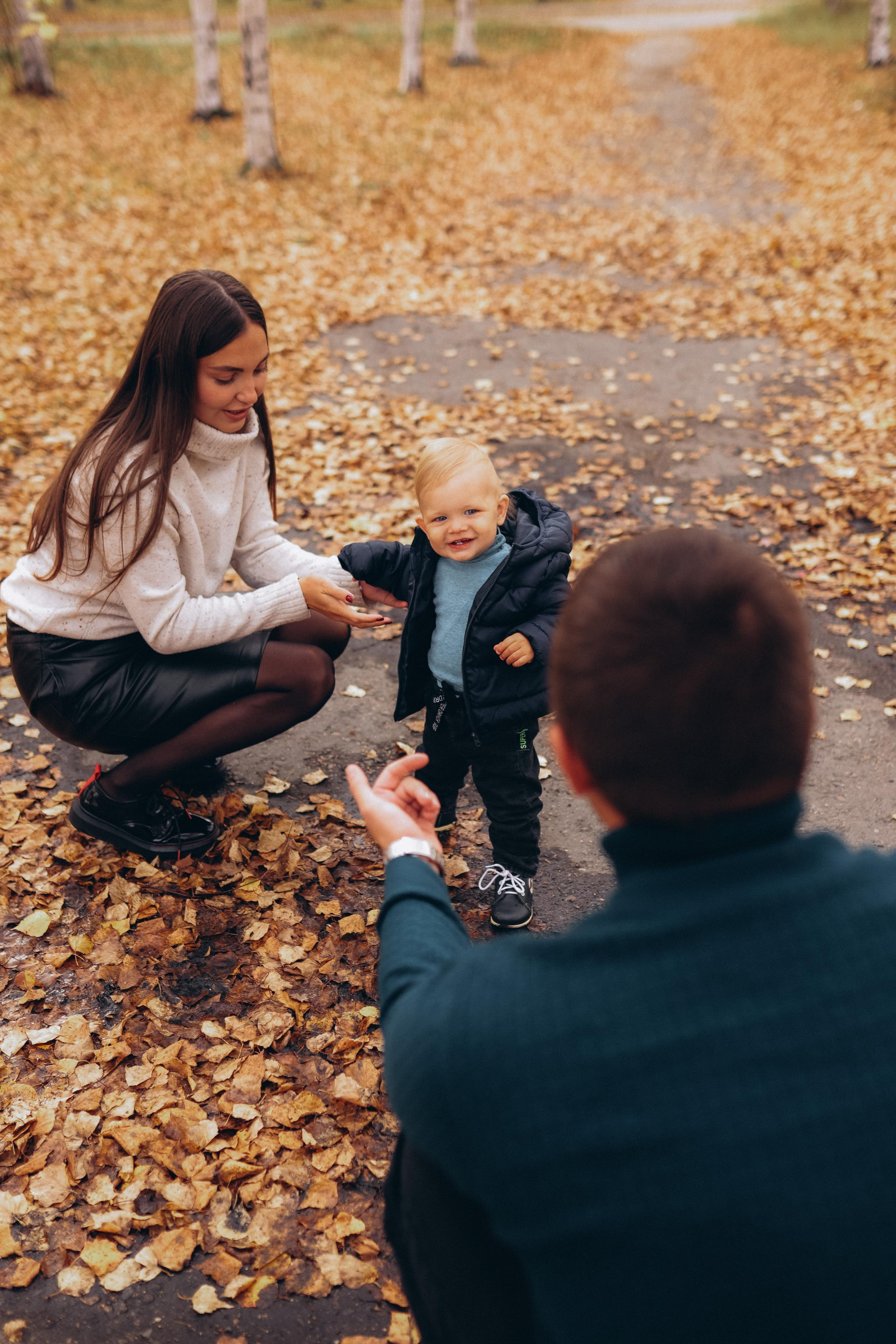 Коля, Юля и Тимоша. Семейный и детский фотограф город Тында Дарья