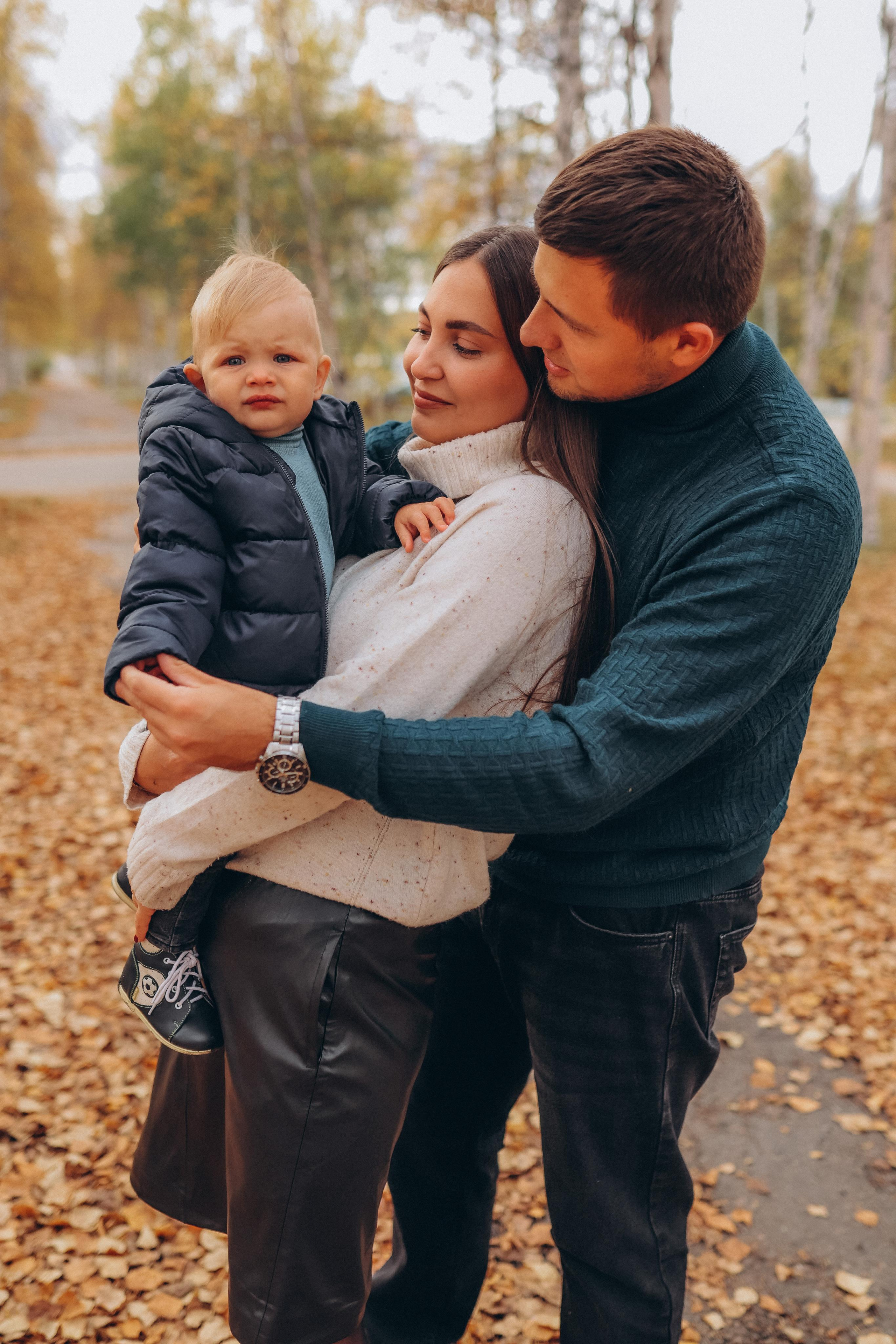 Коля, Юля и Тимоша. Семейный и детский фотограф город Тында Дарья