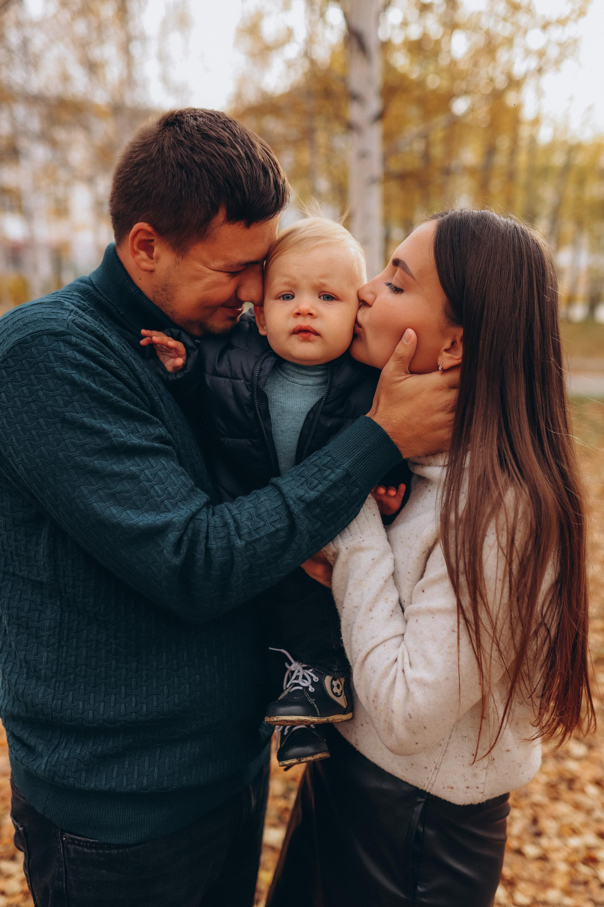 Коля, Юля и Тимоша. Семейный и детский фотограф город Тында Дарья