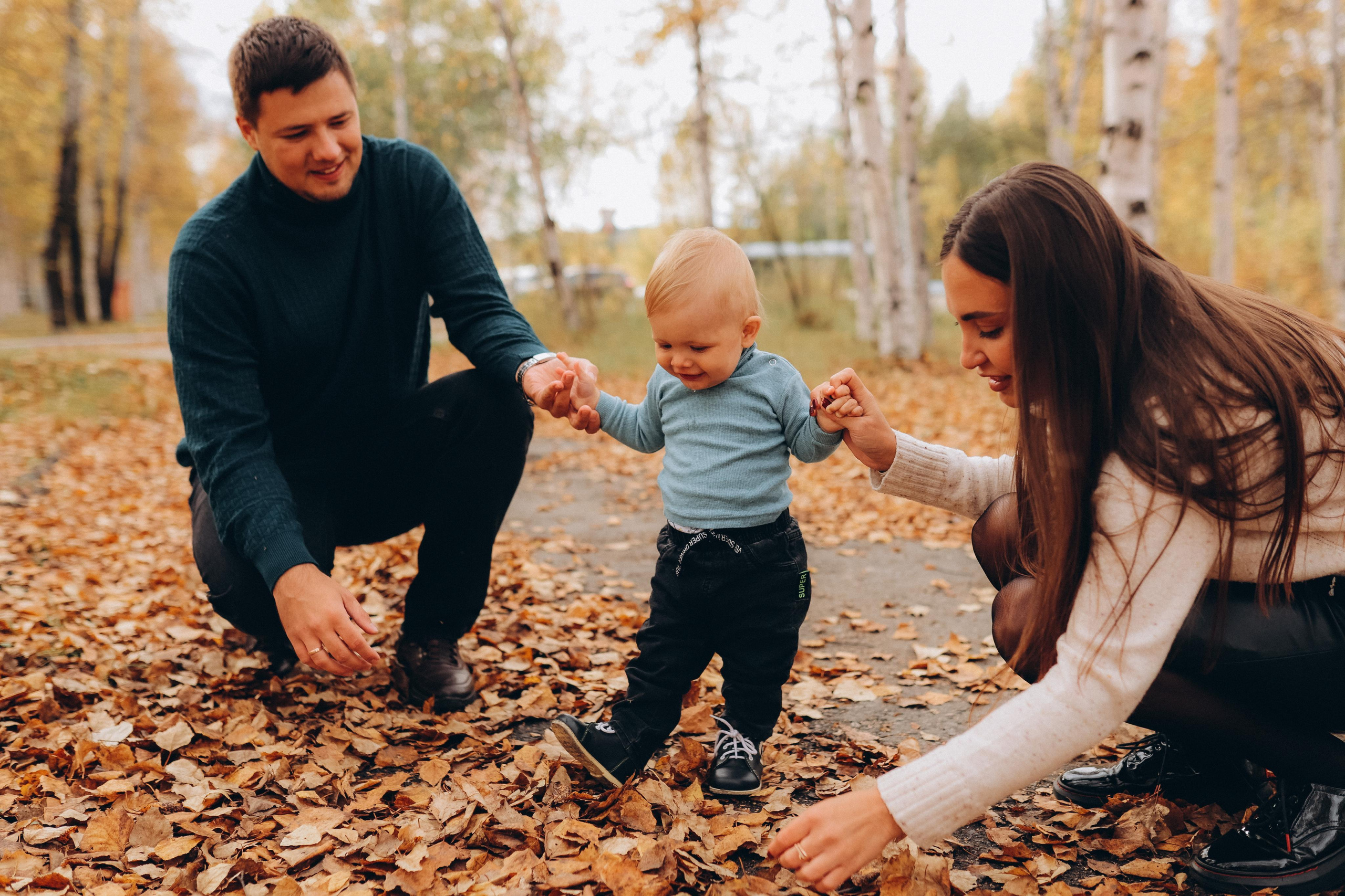 Коля, Юля и Тимоша. Семейный и детский фотограф город Тында Дарья
