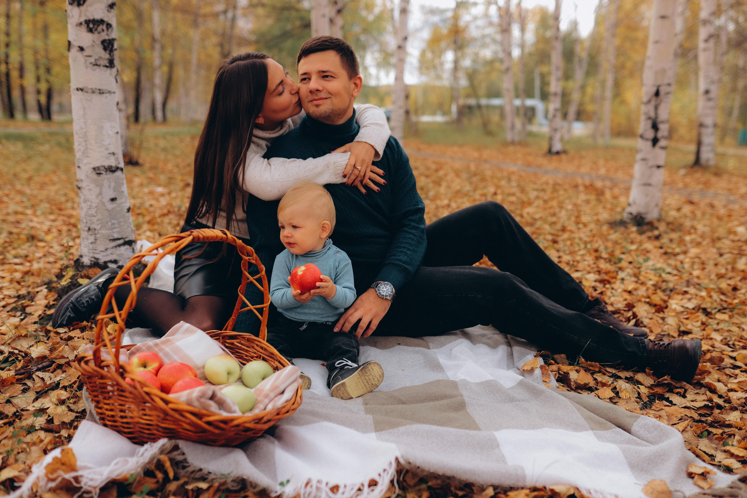 Коля, Юля и Тимоша. Семейный и детский фотограф город Тында Дарья