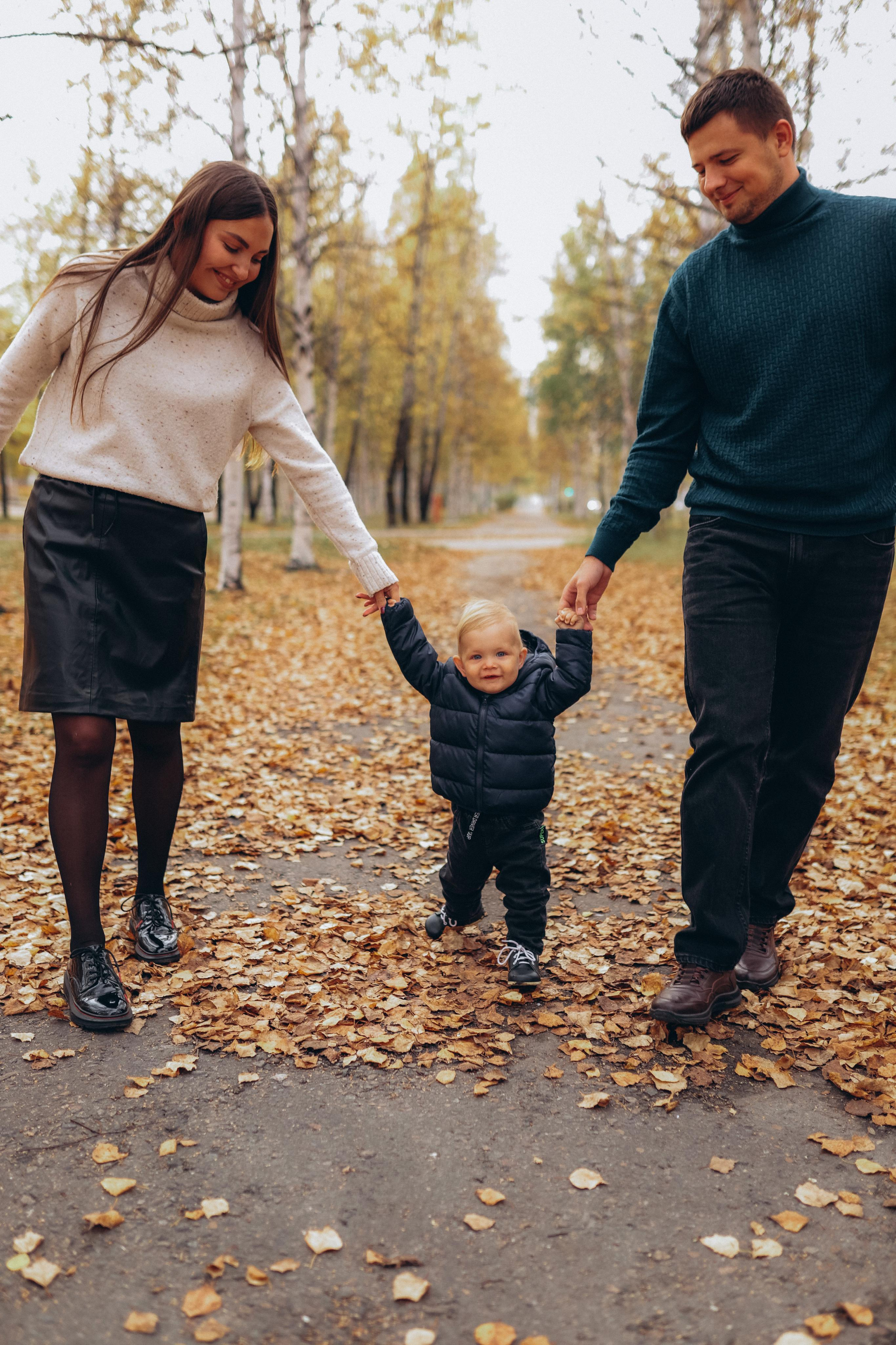 Коля, Юля и Тимоша. Семейный и детский фотограф город Тында Дарья