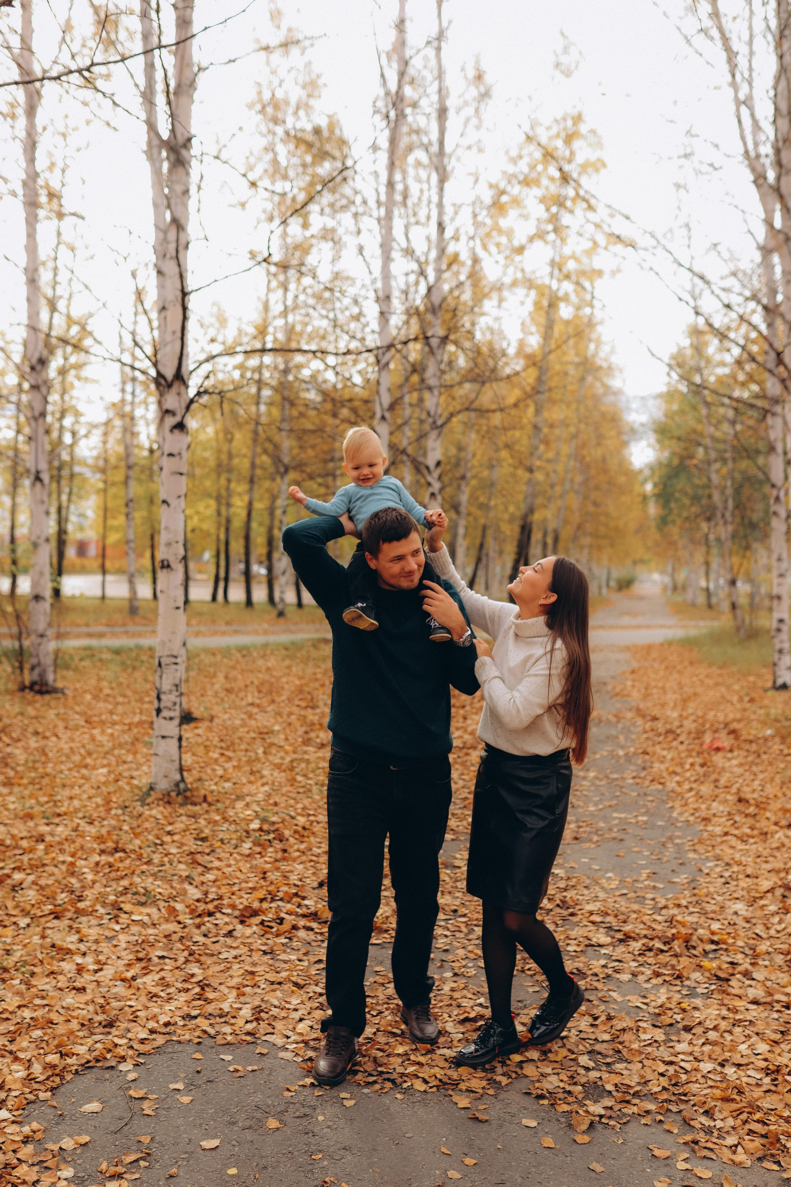 Коля, Юля и Тимоша. Семейный и детский фотограф город Тында Дарья