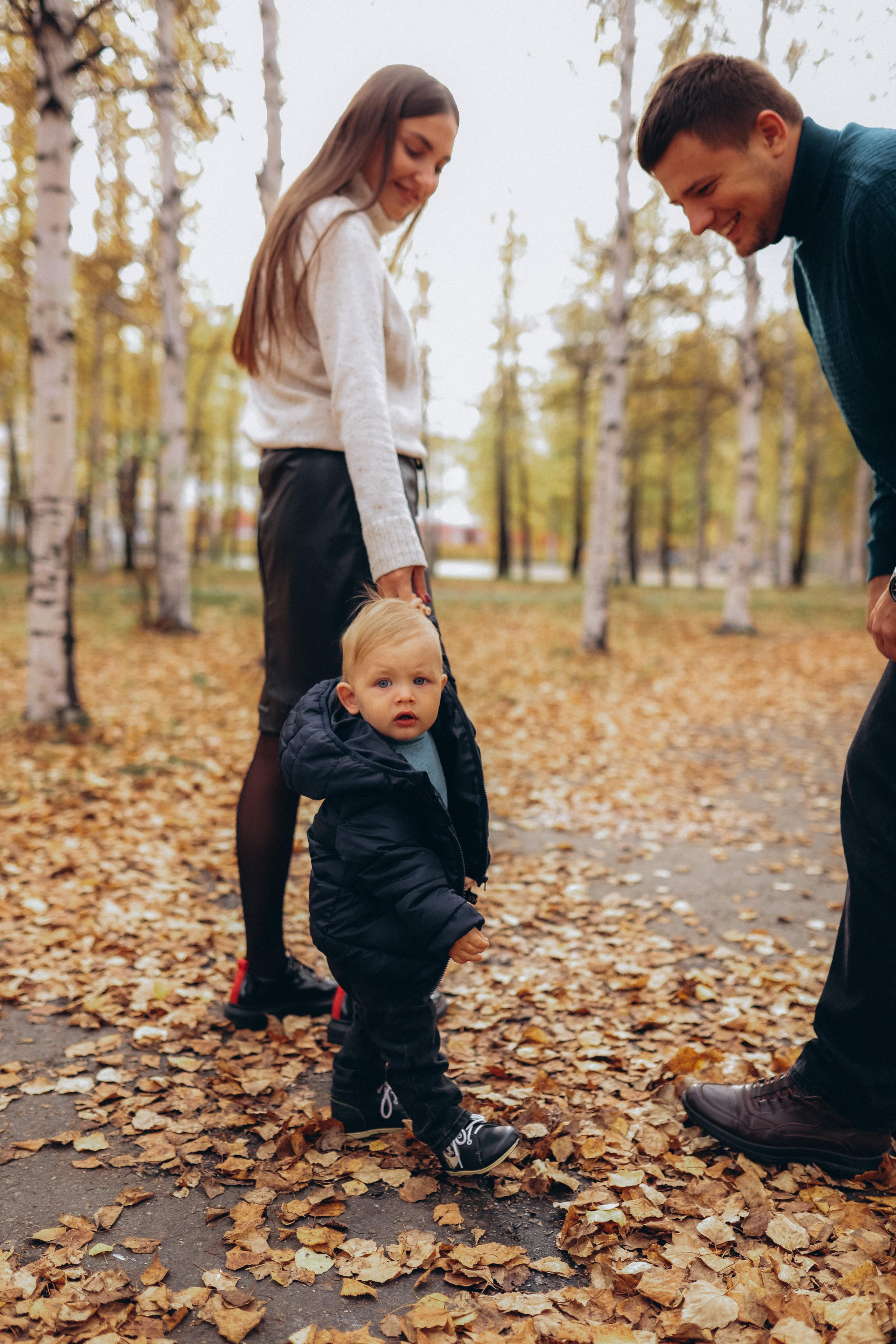 Коля, Юля и Тимоша. Семейный и детский фотограф город Тында Дарья