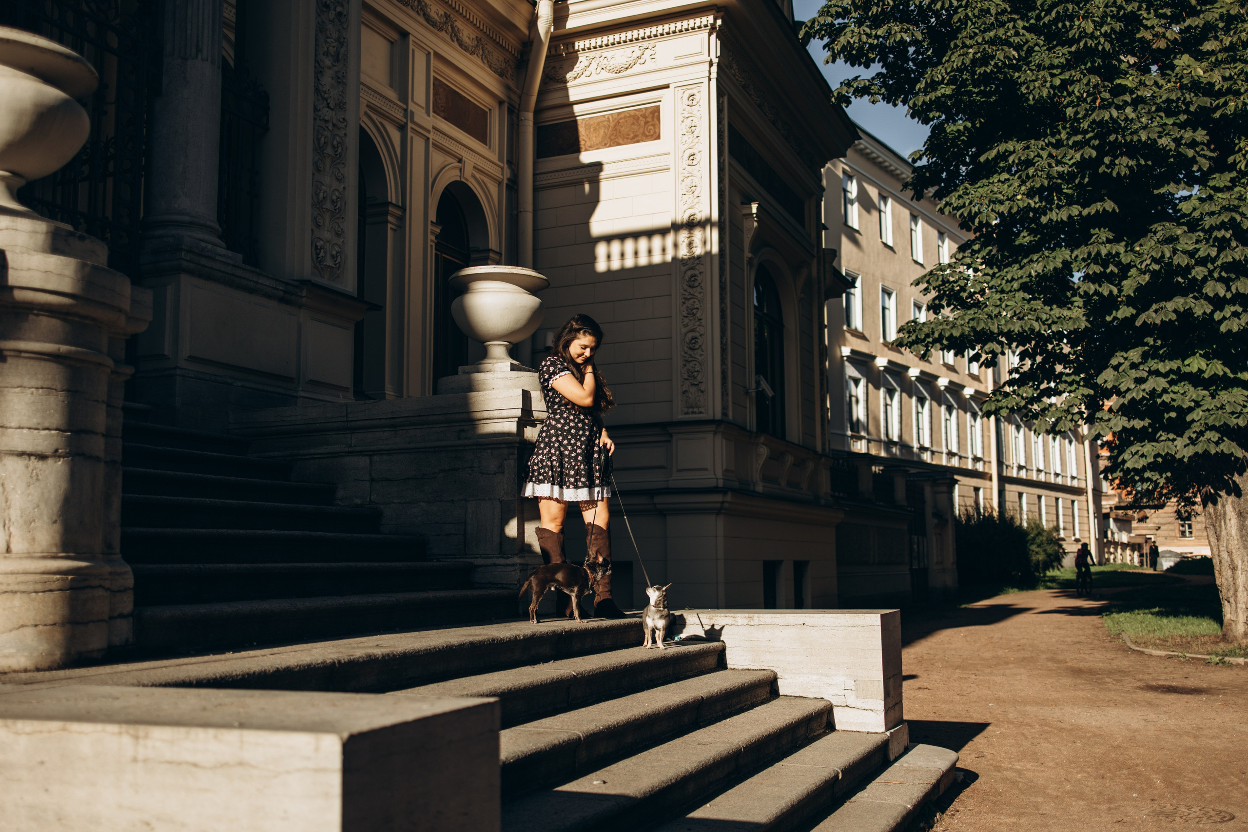 Даша и ее мальчики. Фотограф — Анималист | Санкт-Петербург