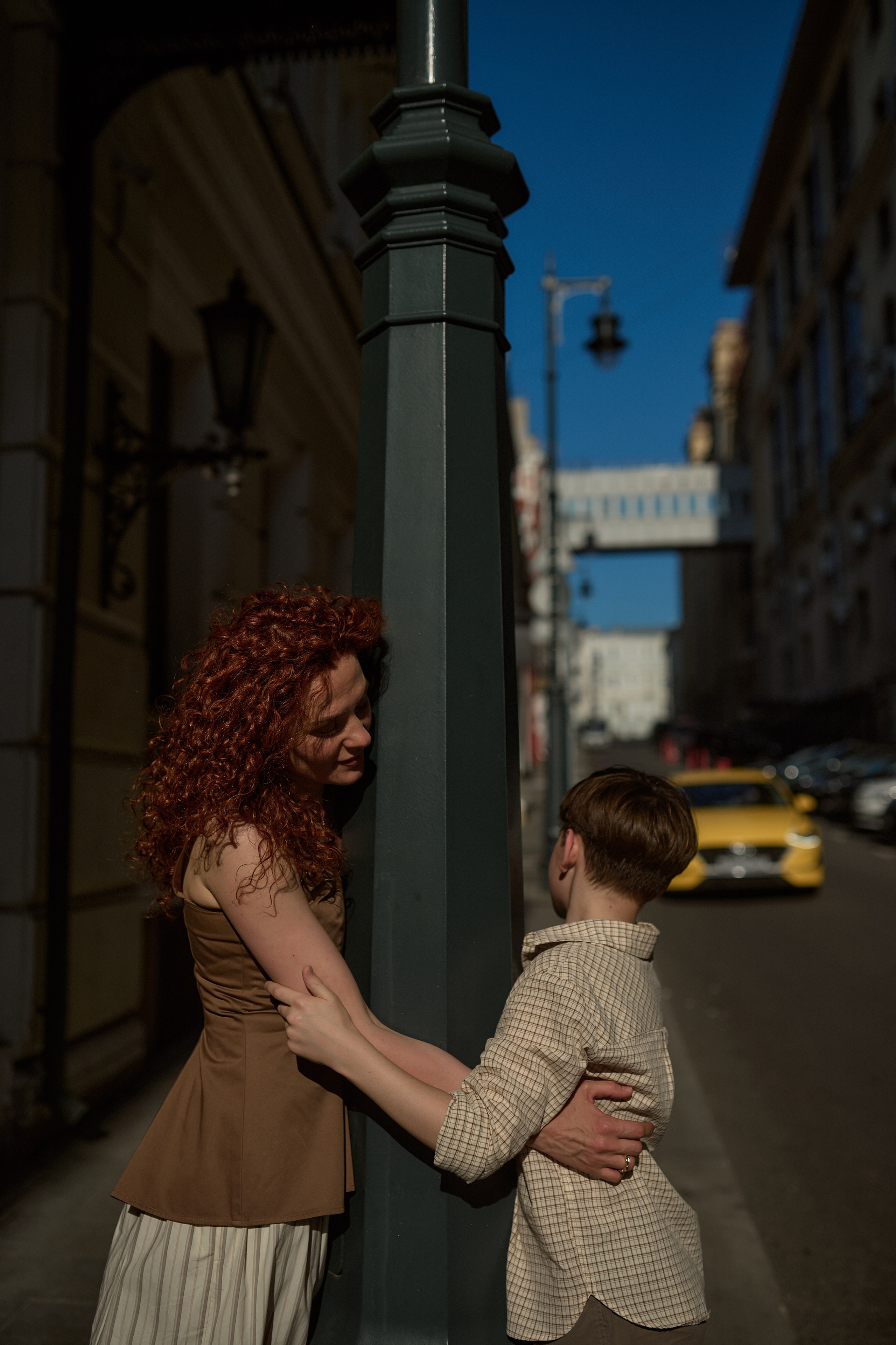 Олеся и Вова в центре Москвы. Семейный и свадебный lifestyle-фотограф в Москве Мария Петрова